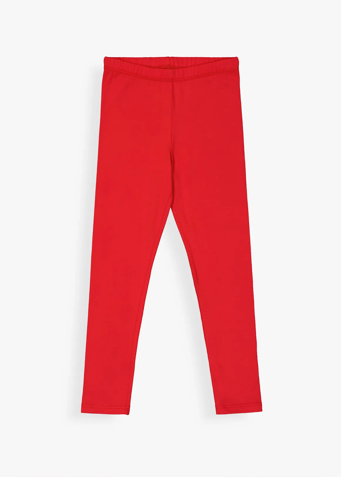Plain Leggings - BRIGHT RED