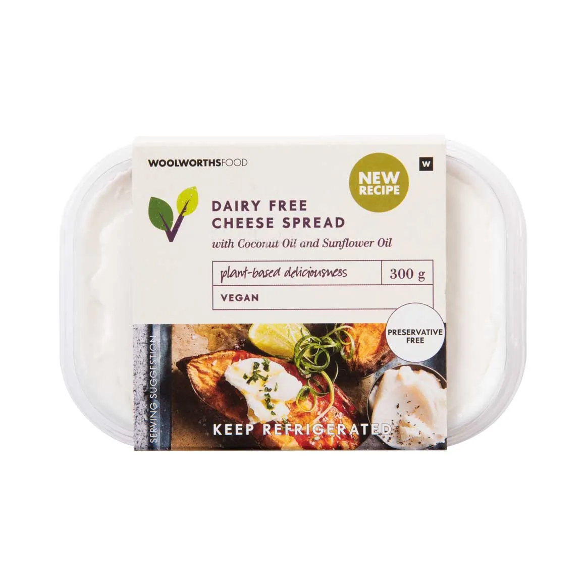 Plant Powered™ Dairy Free Cheese Spread 350 g