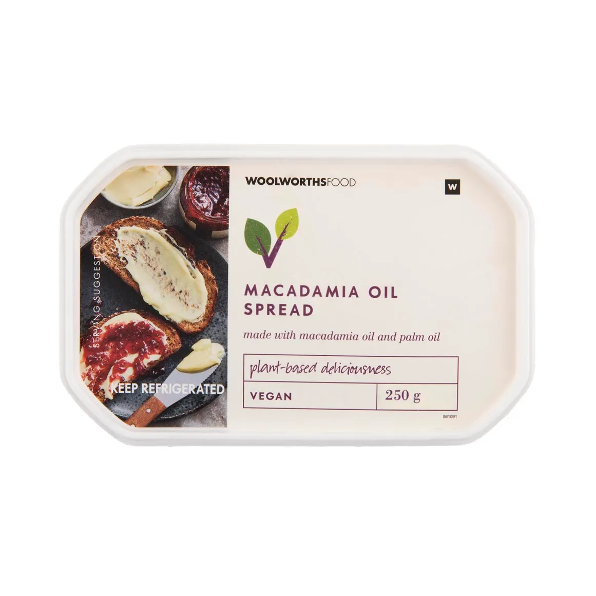 Plant Powered™ Macadamia Oil Spread 250 g