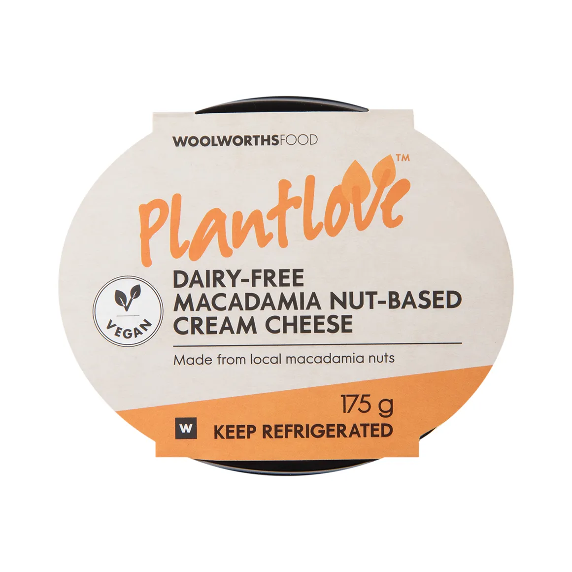 PlantLove™ Dairy Free Macadamia Nut Based Cream Cheese 175 g