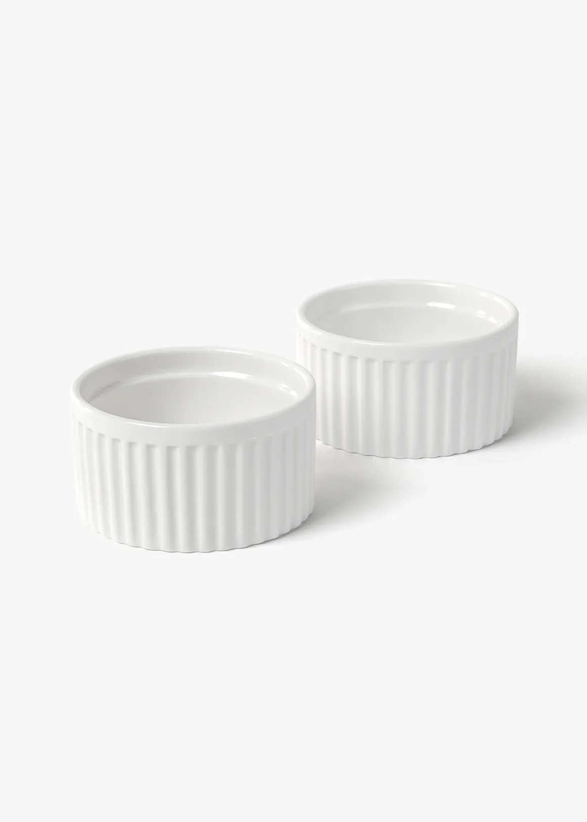 Porcelain Ramekins 2 Pack - WHITE