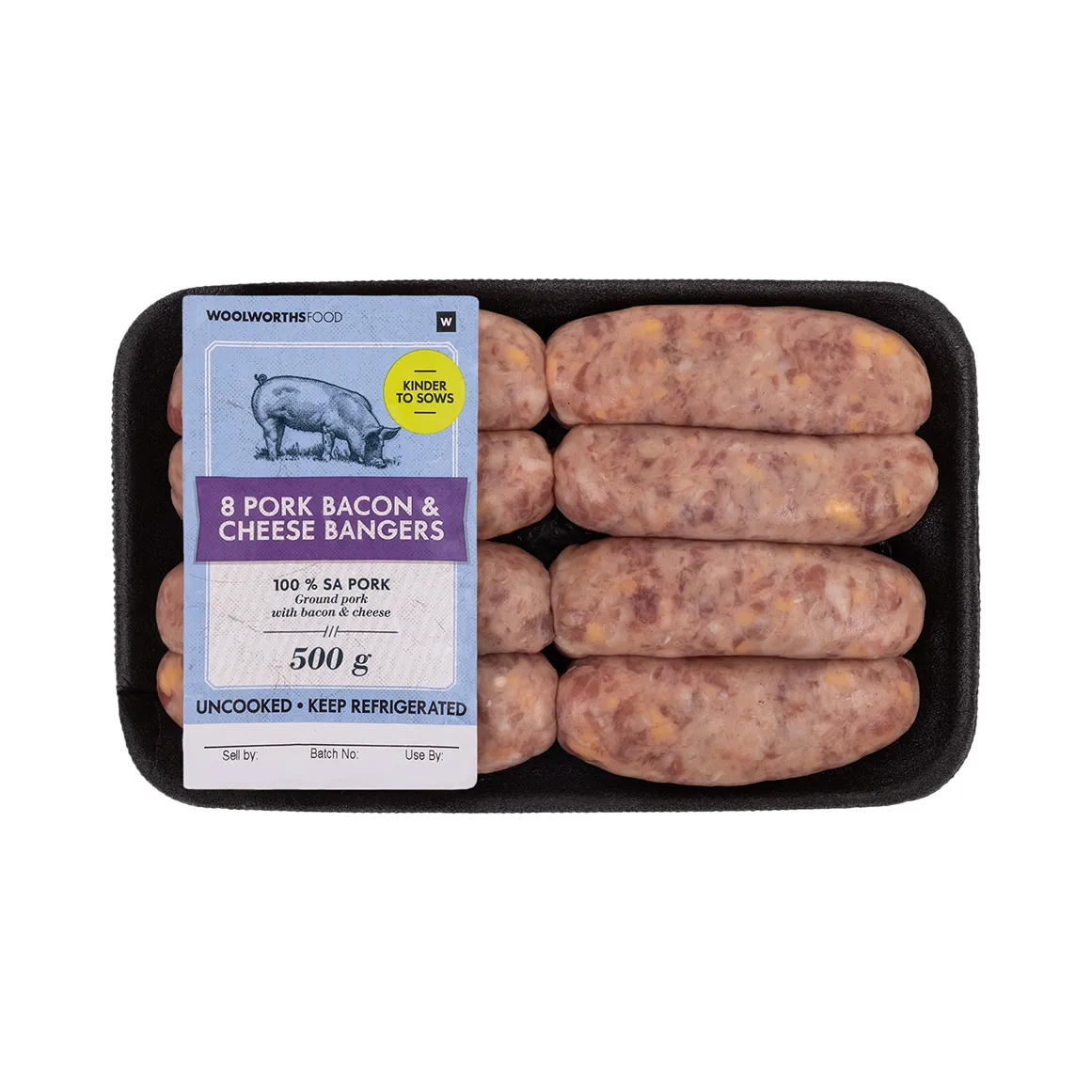 Pork Bacon & Cheese Bangers 8 pk