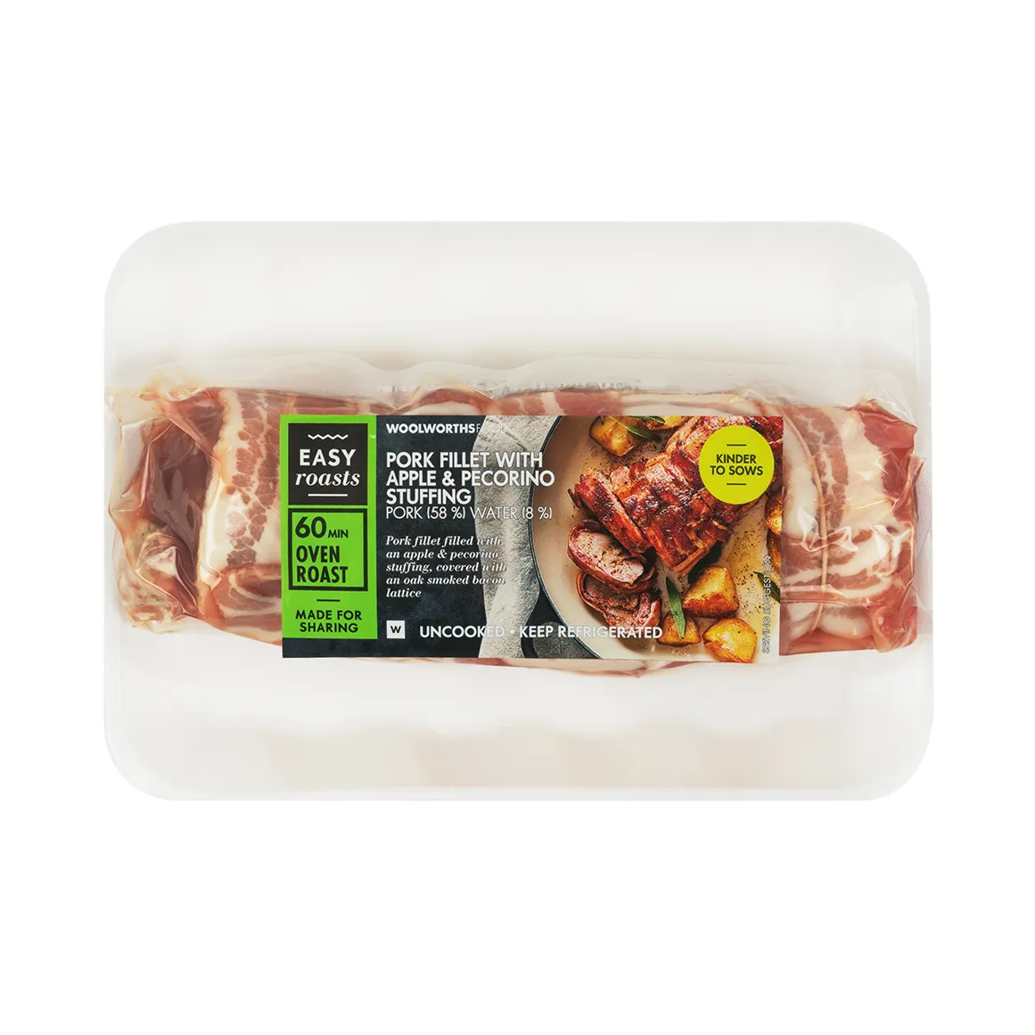 Pork Fillet with Apple & Pecorino Stuffing Avg 800 g
