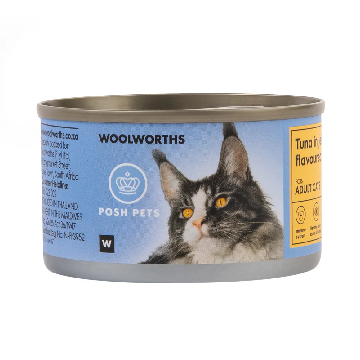 Posh Pets Tuna in Jelly Flavoured with Chicken Adult Cat Food 85 g