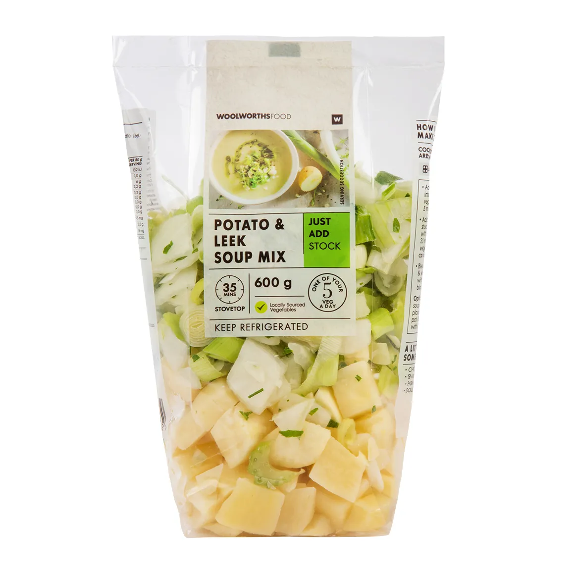 Potato & Leek Soup Mix 600 g