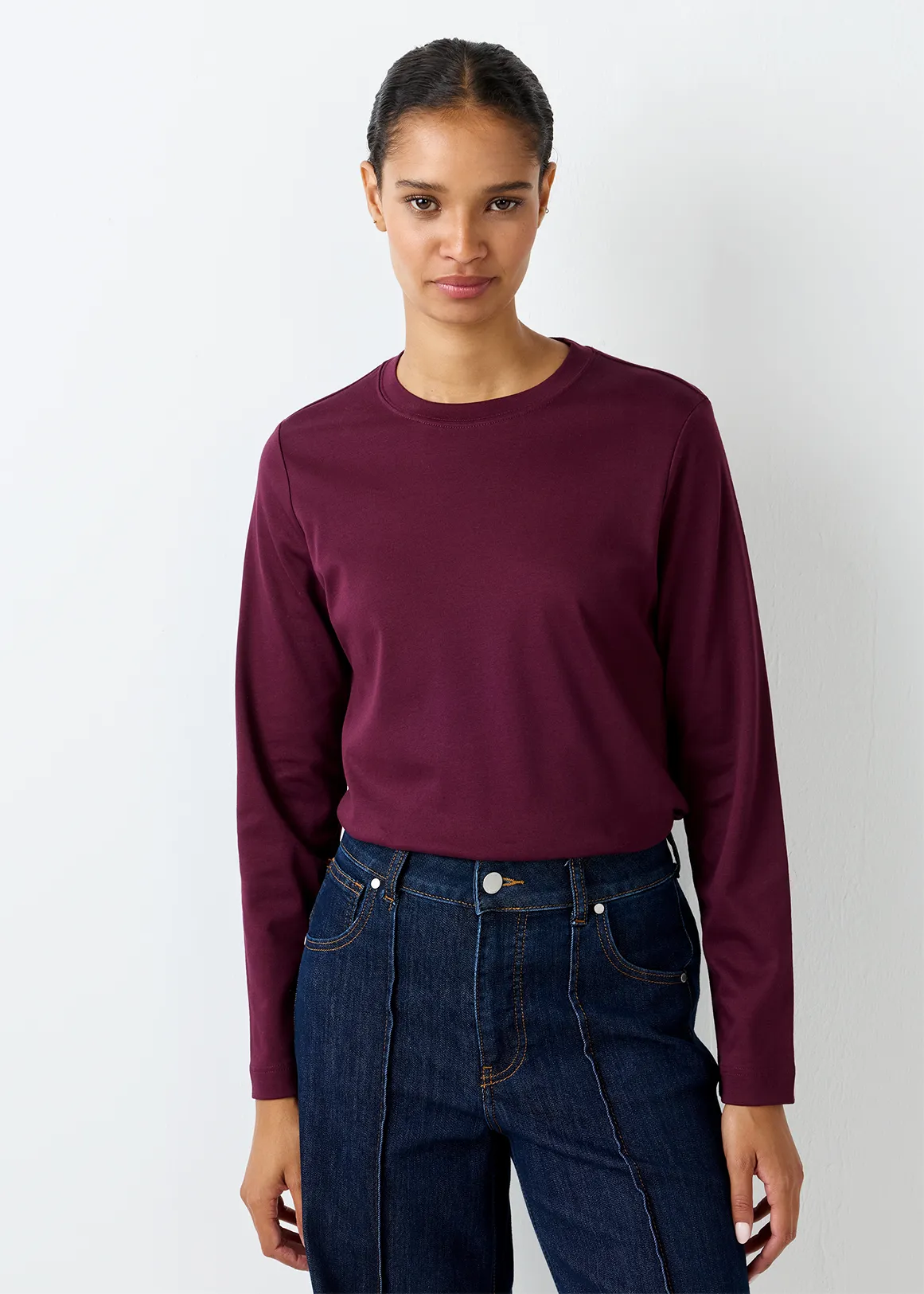 Premium Cotton T-shirt - PURPLE