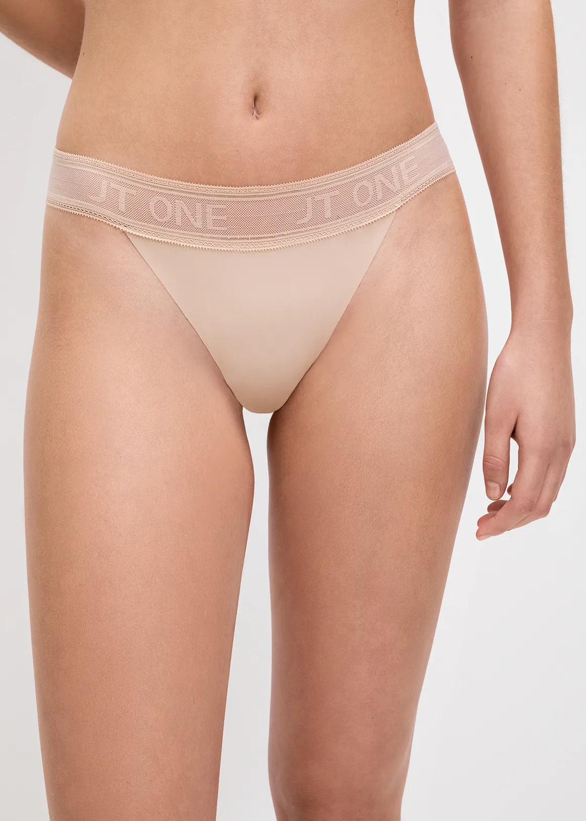 Print No Visible Pantyline G-string - NATURAL