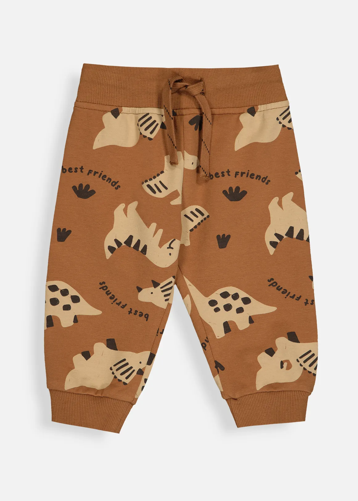 Print Sweatpants - TAN