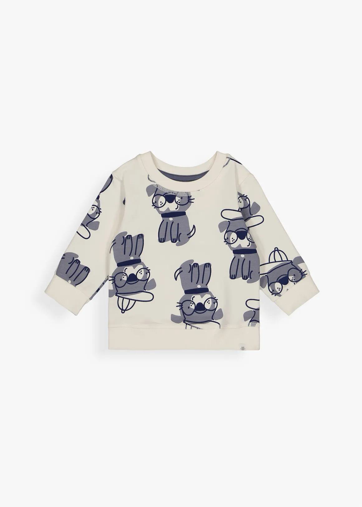Print Sweatshirt - X BLUE