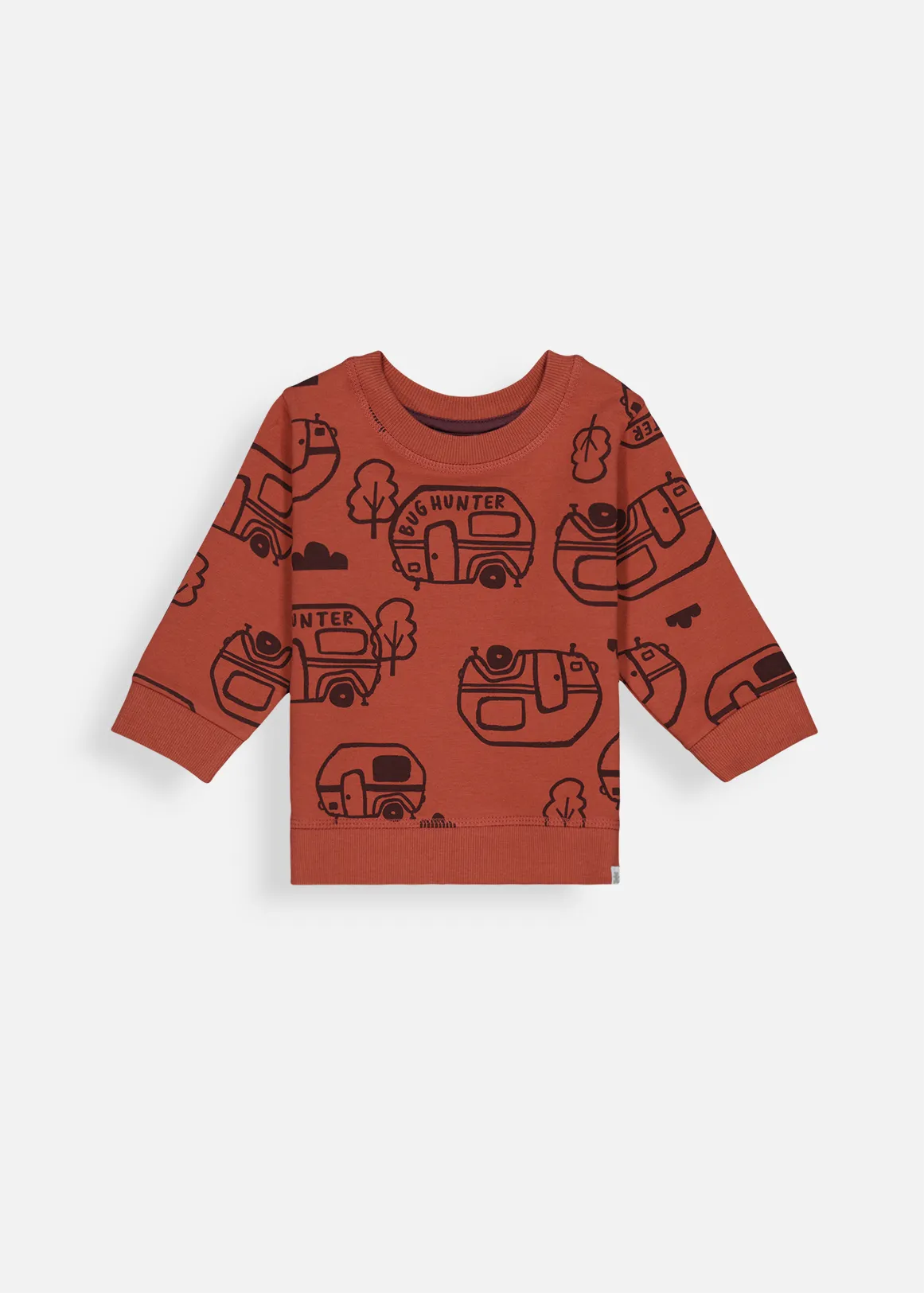 Printed Sweatshirt - X RED