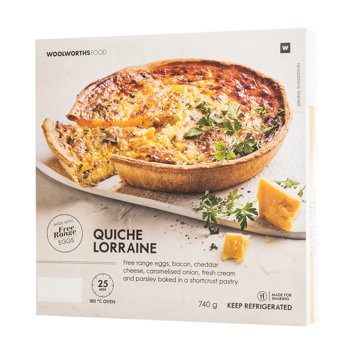 Quiche Lorraine 740 g