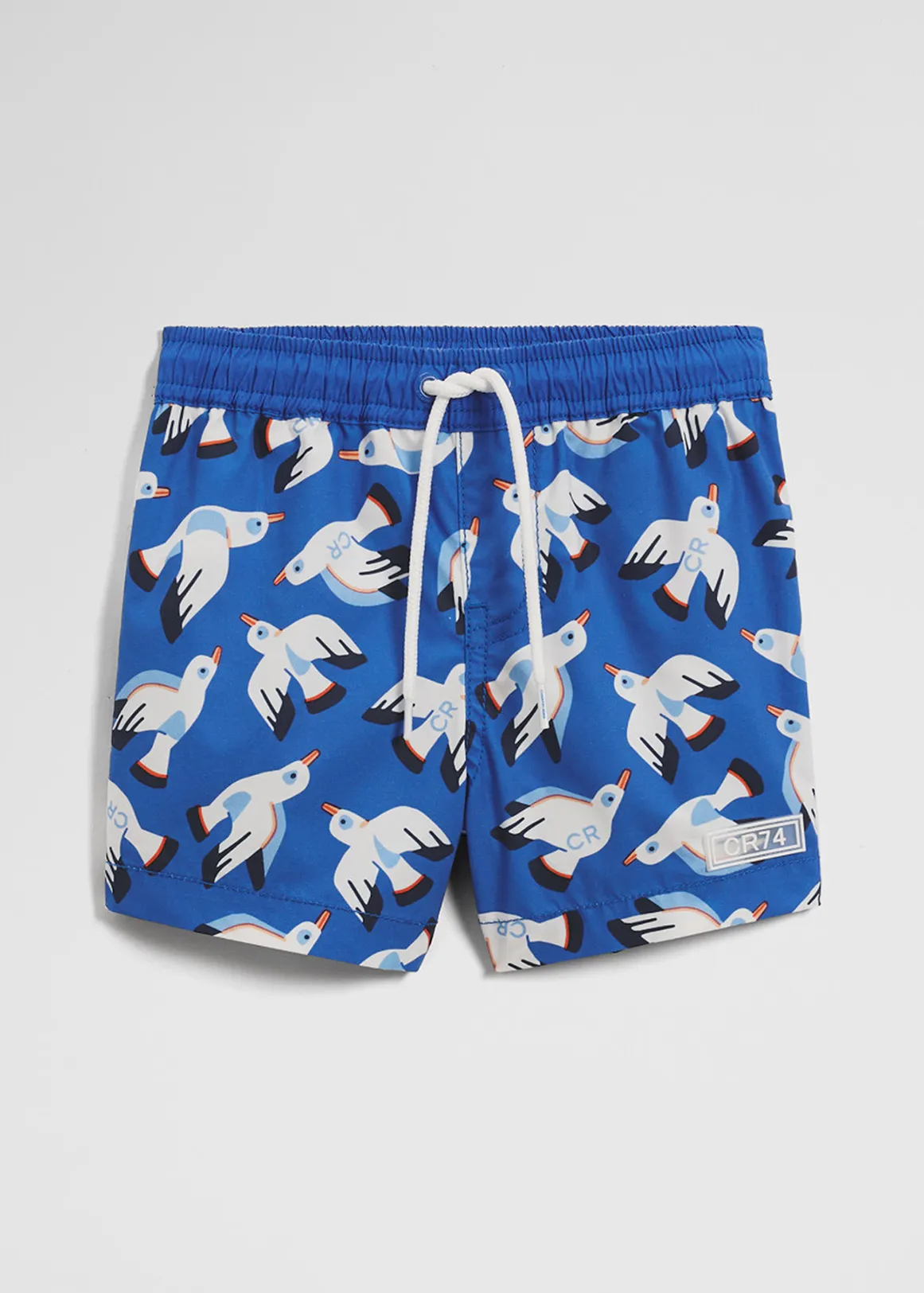 Recycled Polyester Blend Seagull Board Short - MARINE