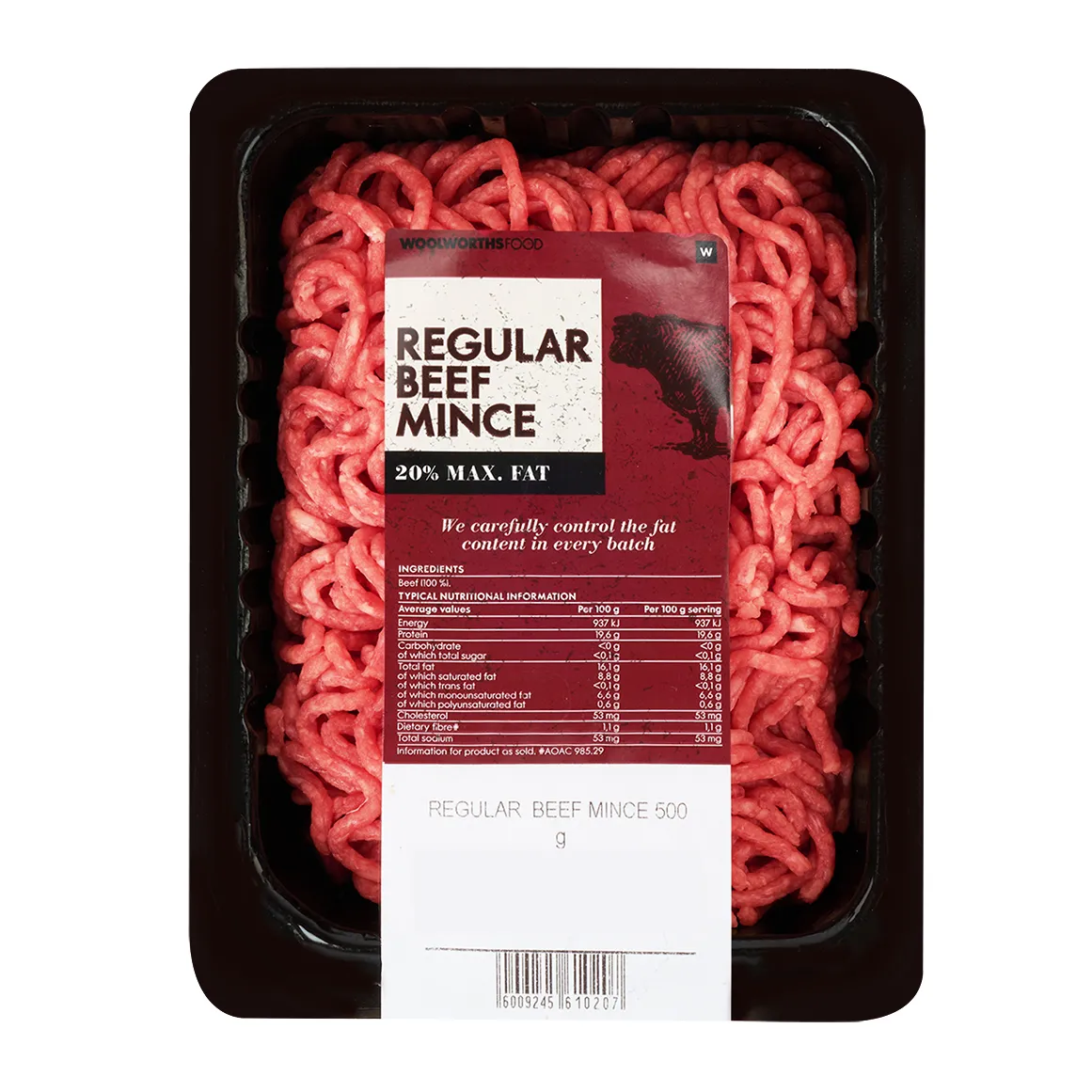 Regular Beef Mince 500 g