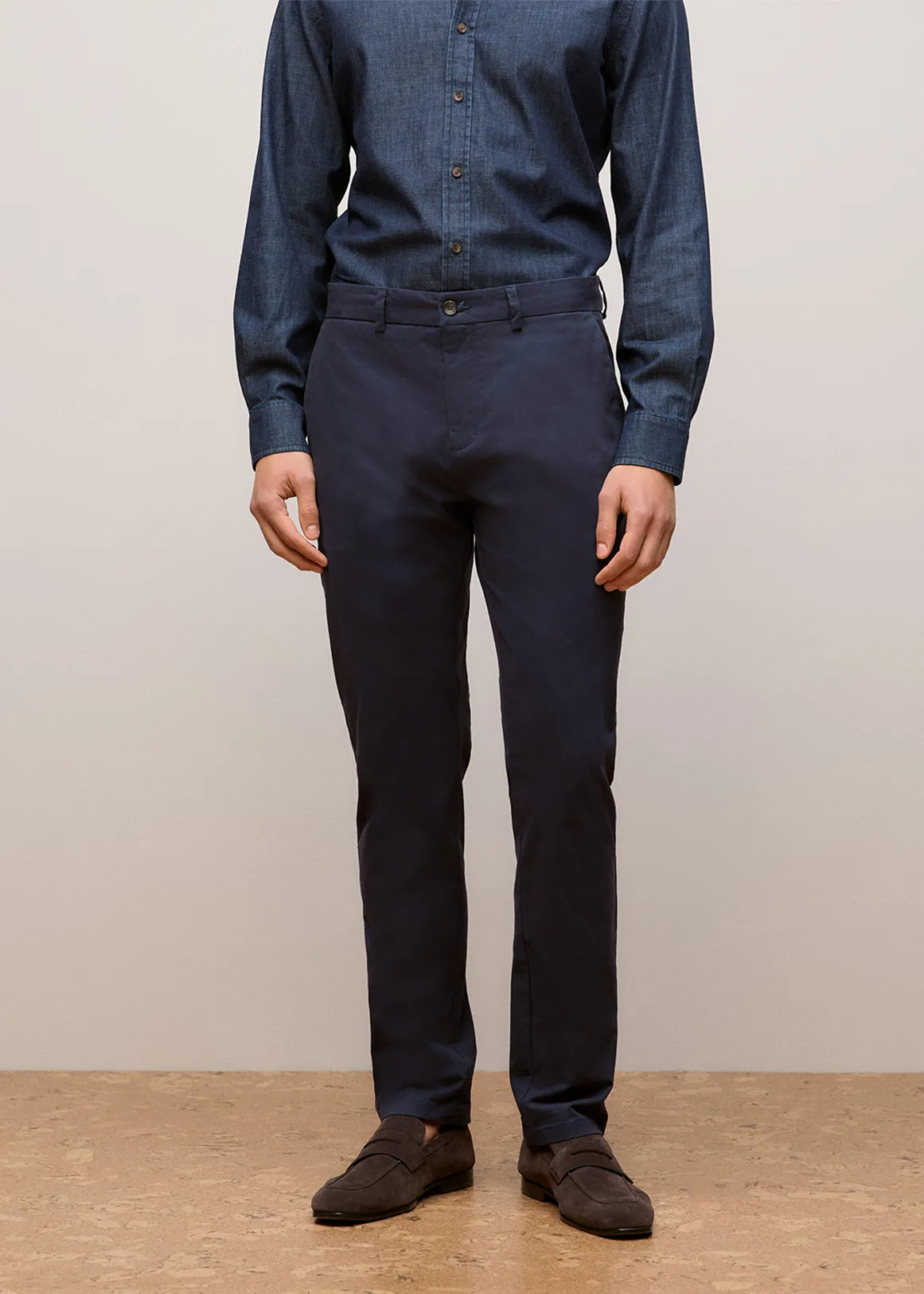 Regular Fit Modern Chino Pant - NAVY