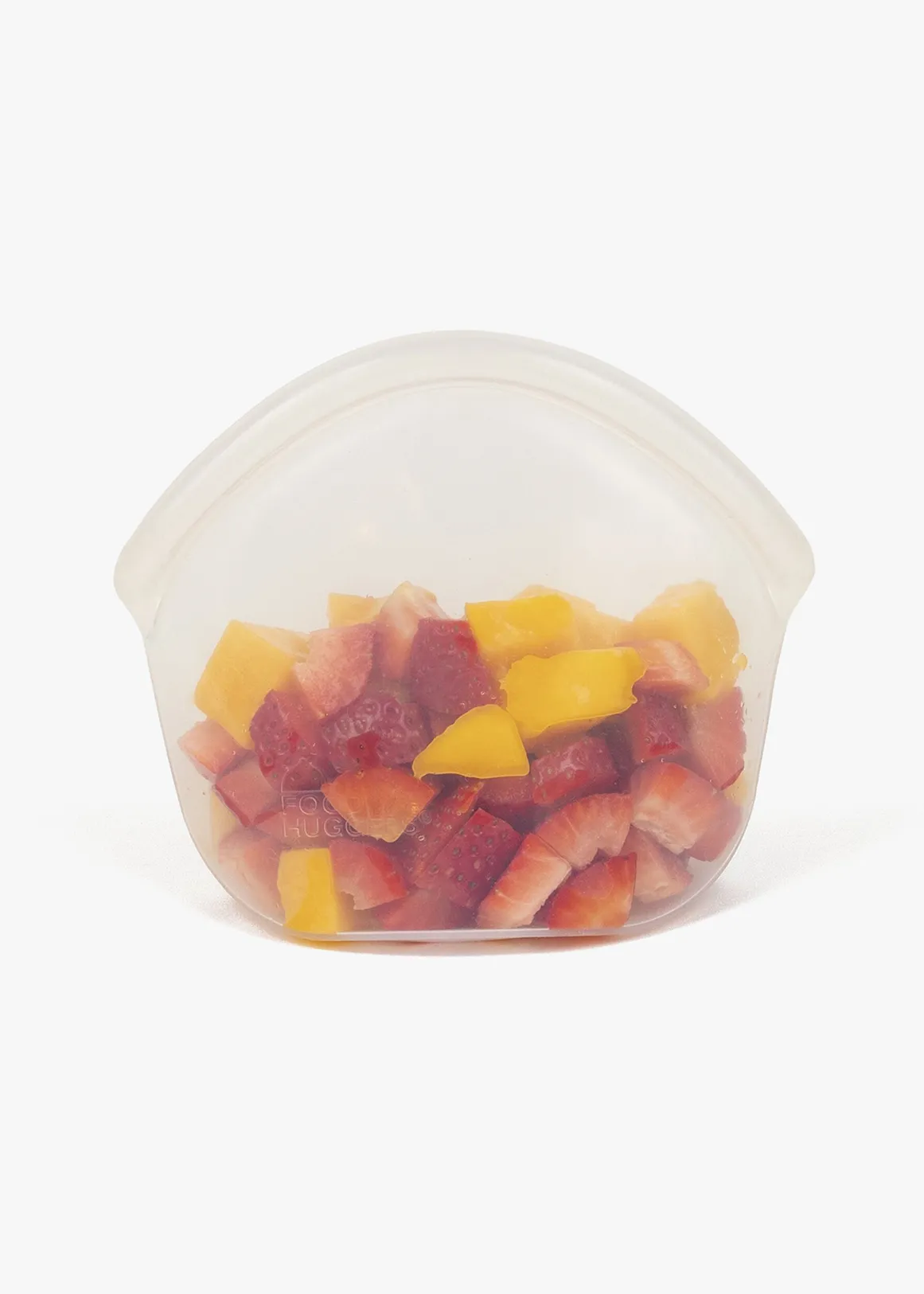Reusable Silicone 400ml Hugger Bag - CLEAR