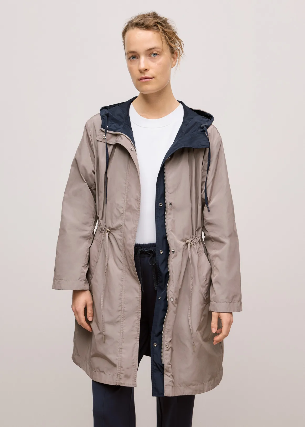 Reversible Hooded Anorak - Night Sky