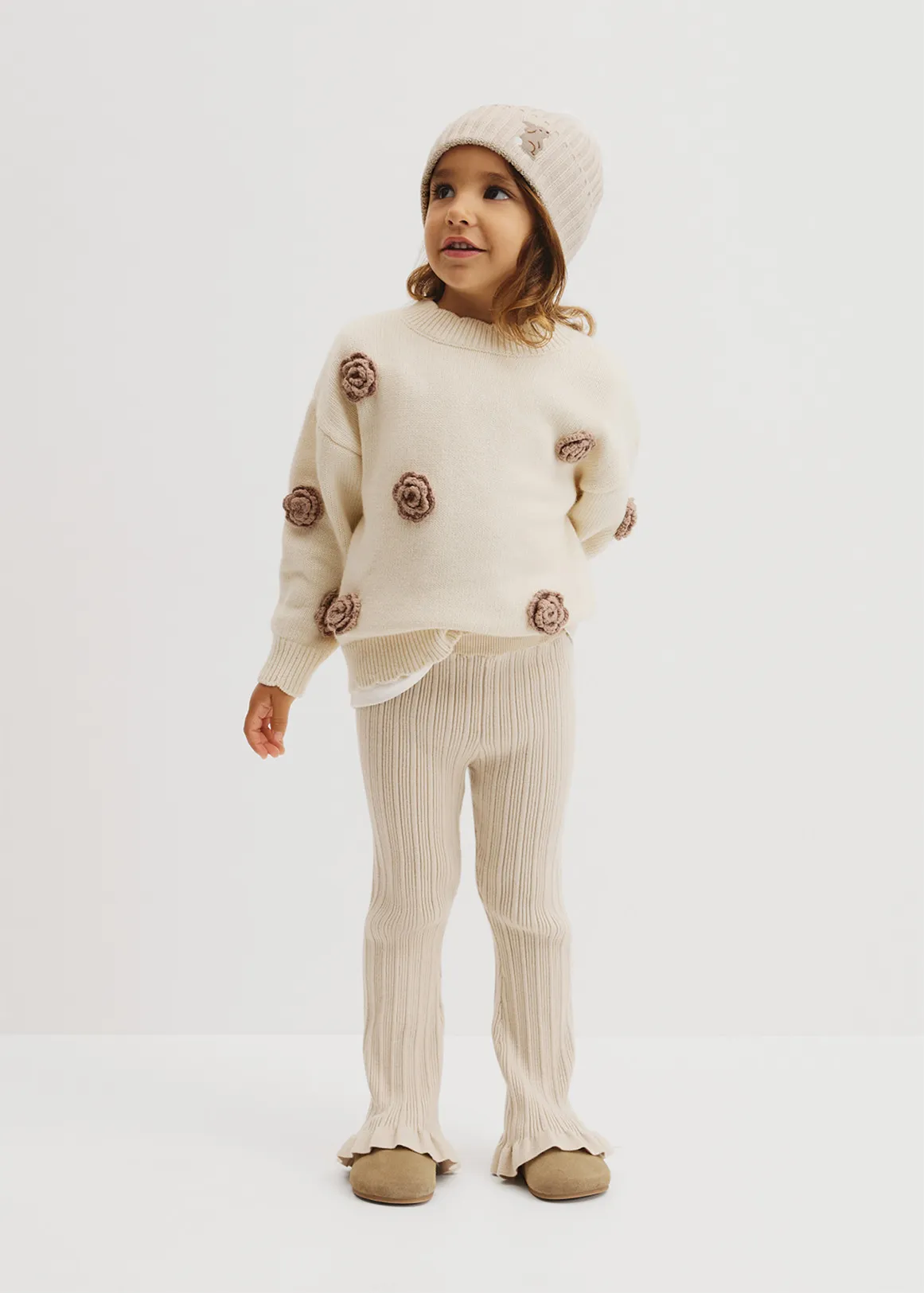 Rib Knit Pant - WAFER