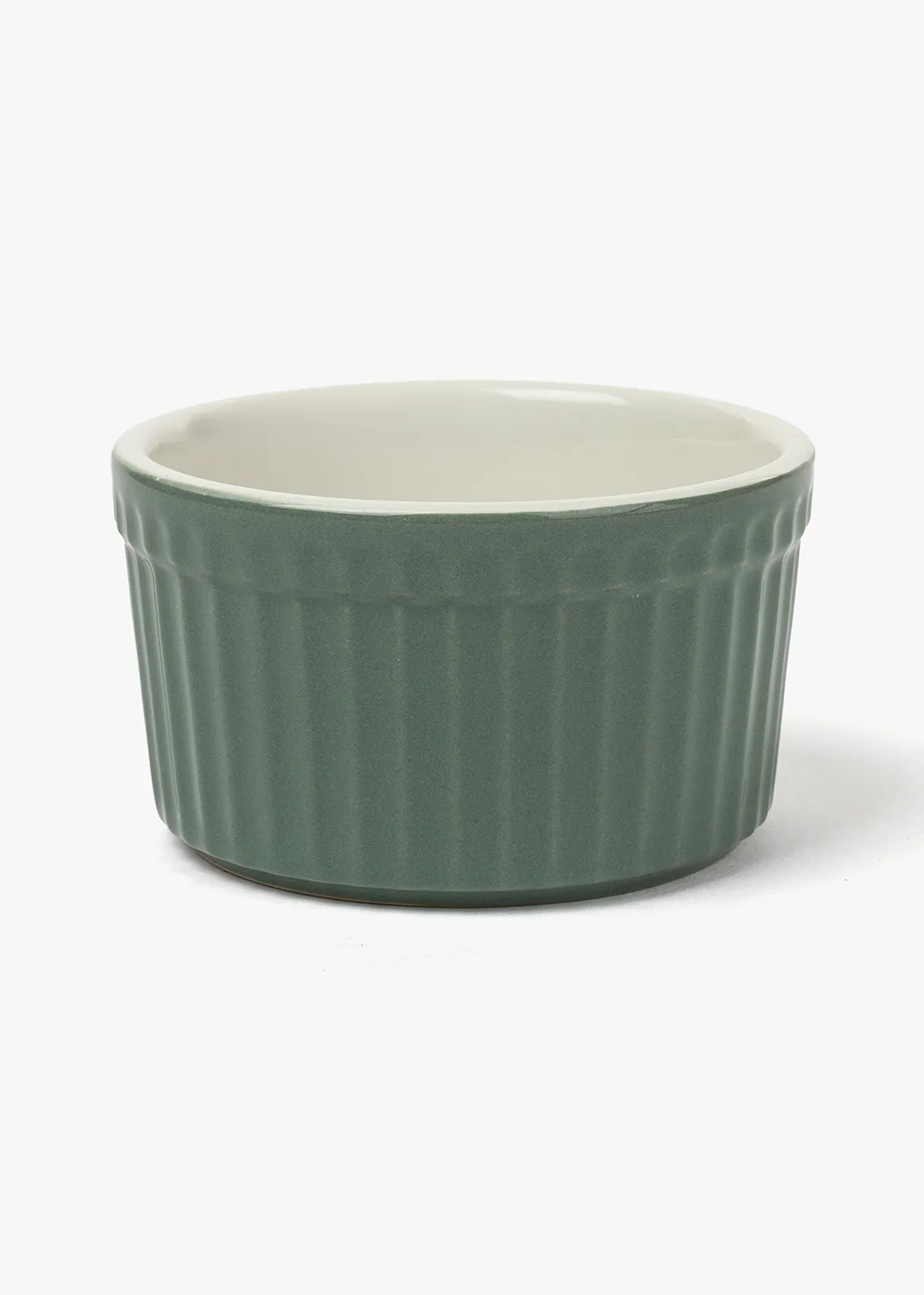 Ribbed Porcelain Ramekin - SAGE