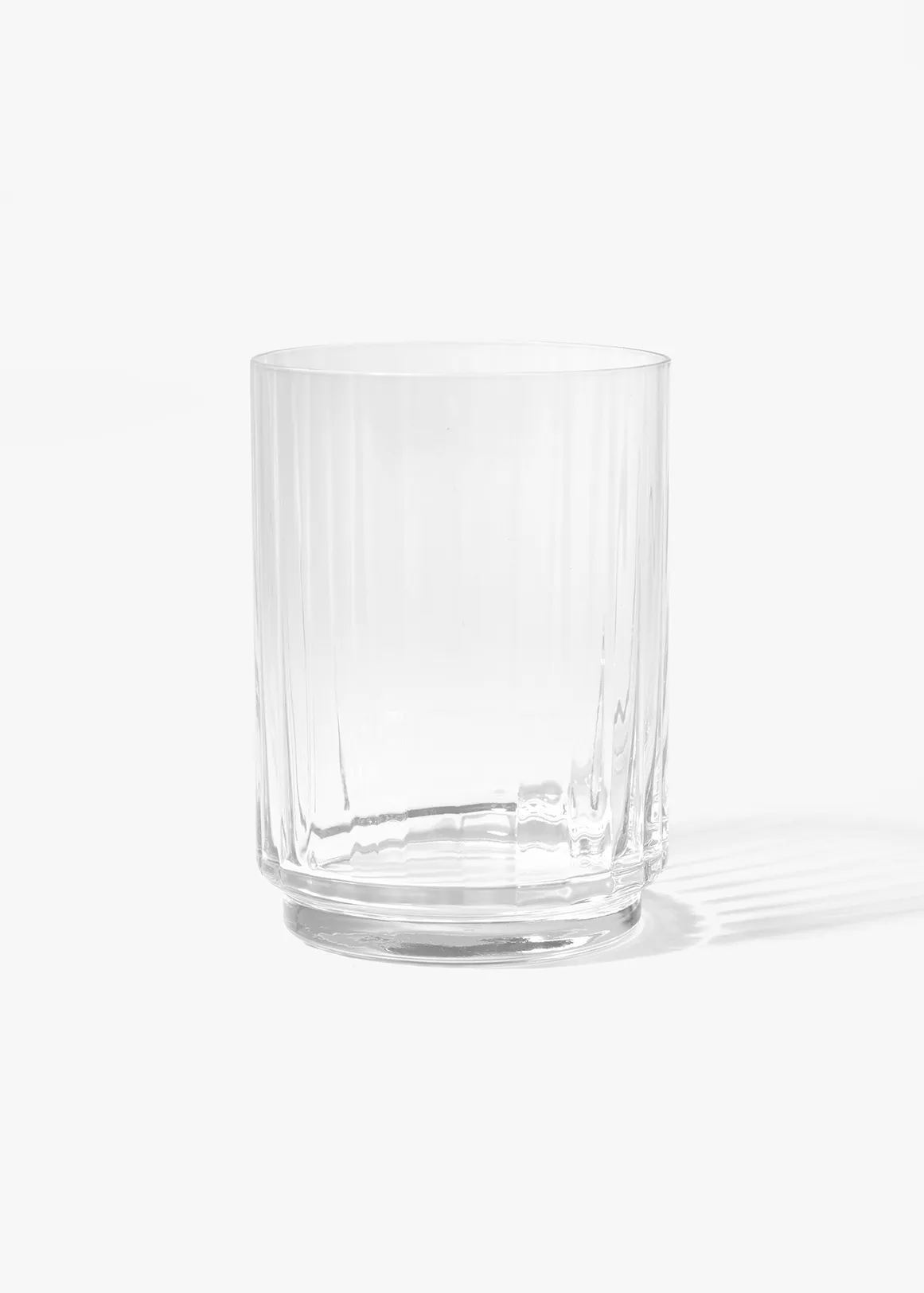 Ribbed Tumbler - Venice - CLEAR