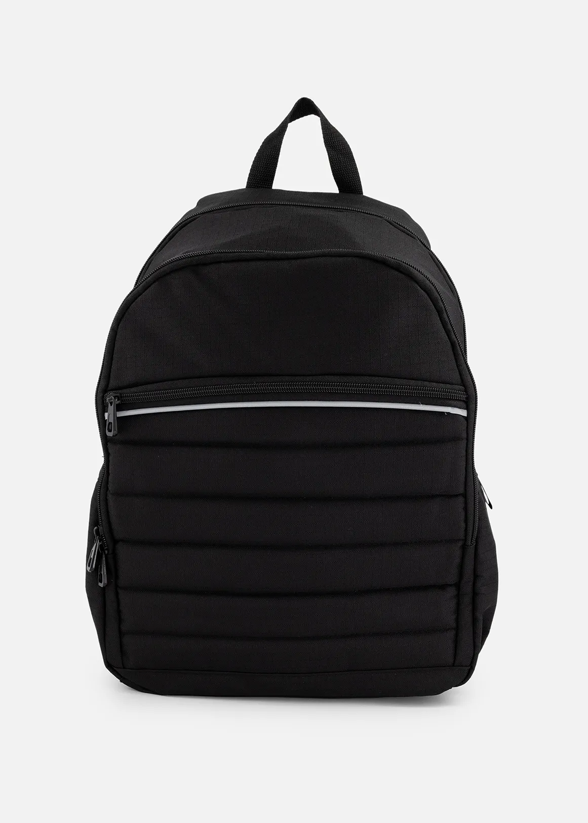 Ripstop School Backpack - BLACK
