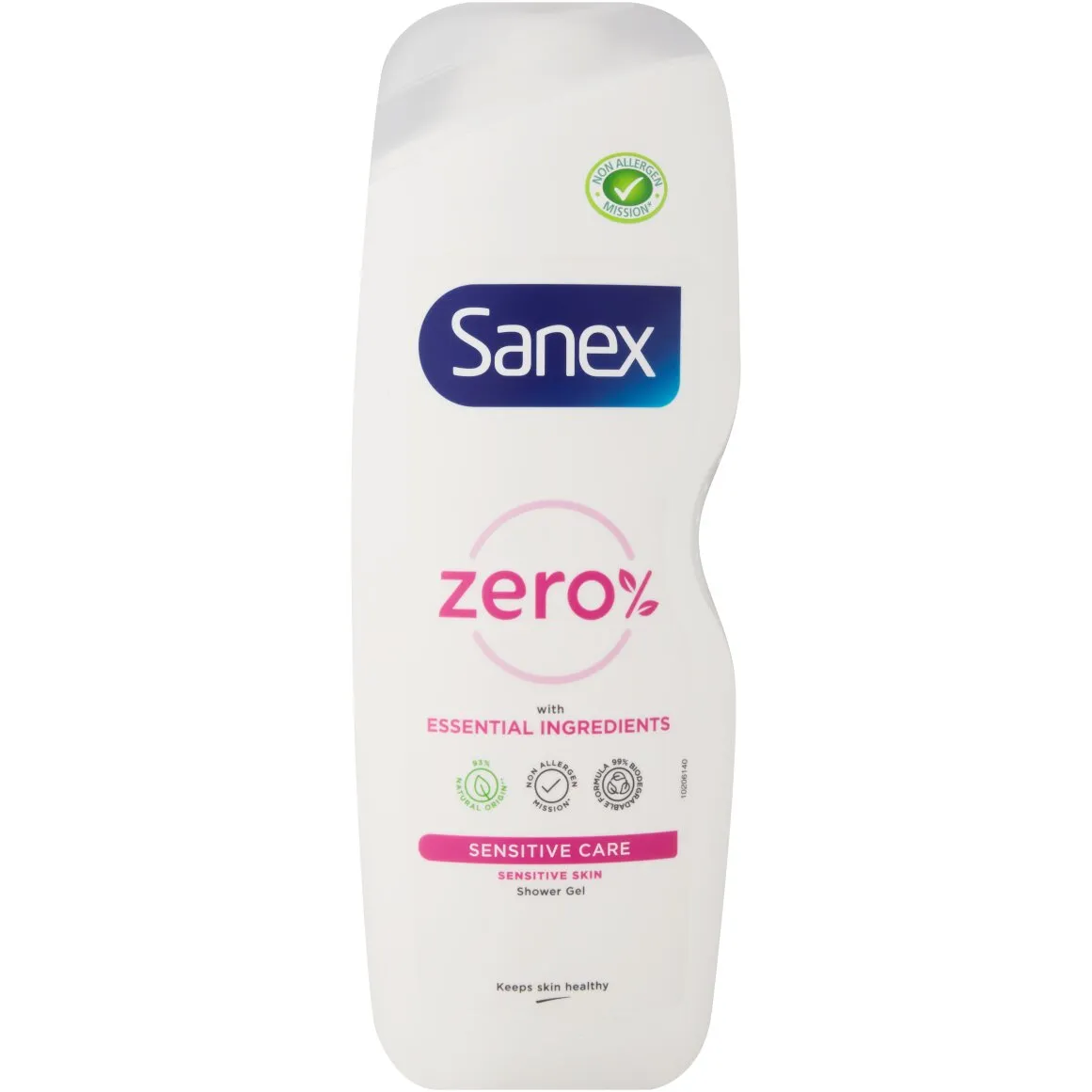 Sanex Zero Sensitive Care Shower Gel 750 ml