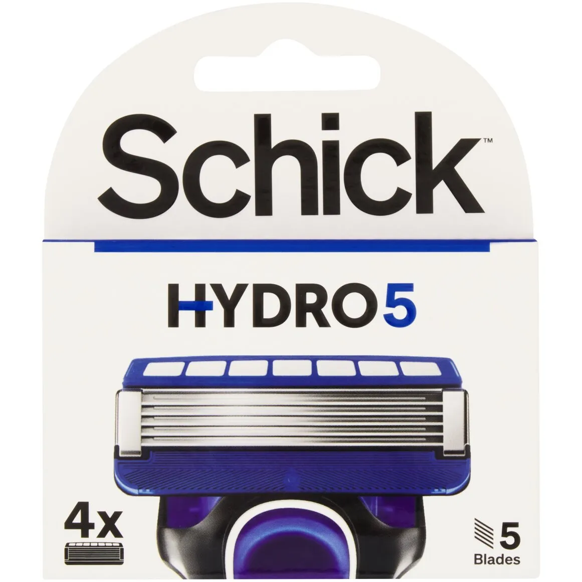 Schick Hydro 5 Blade Cartridge Refills 4 pk