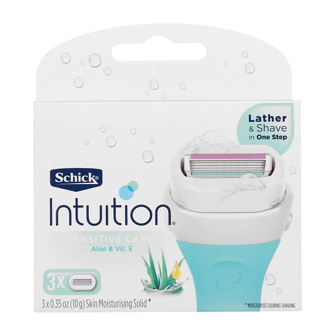 Schick Intuition Blade Cartridge Refills 3 pk