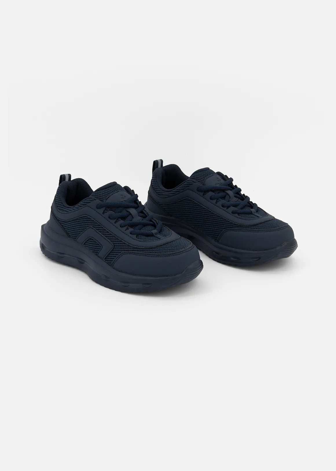 School Sports Trainers (Size 2-8) Older Girl - NAVY