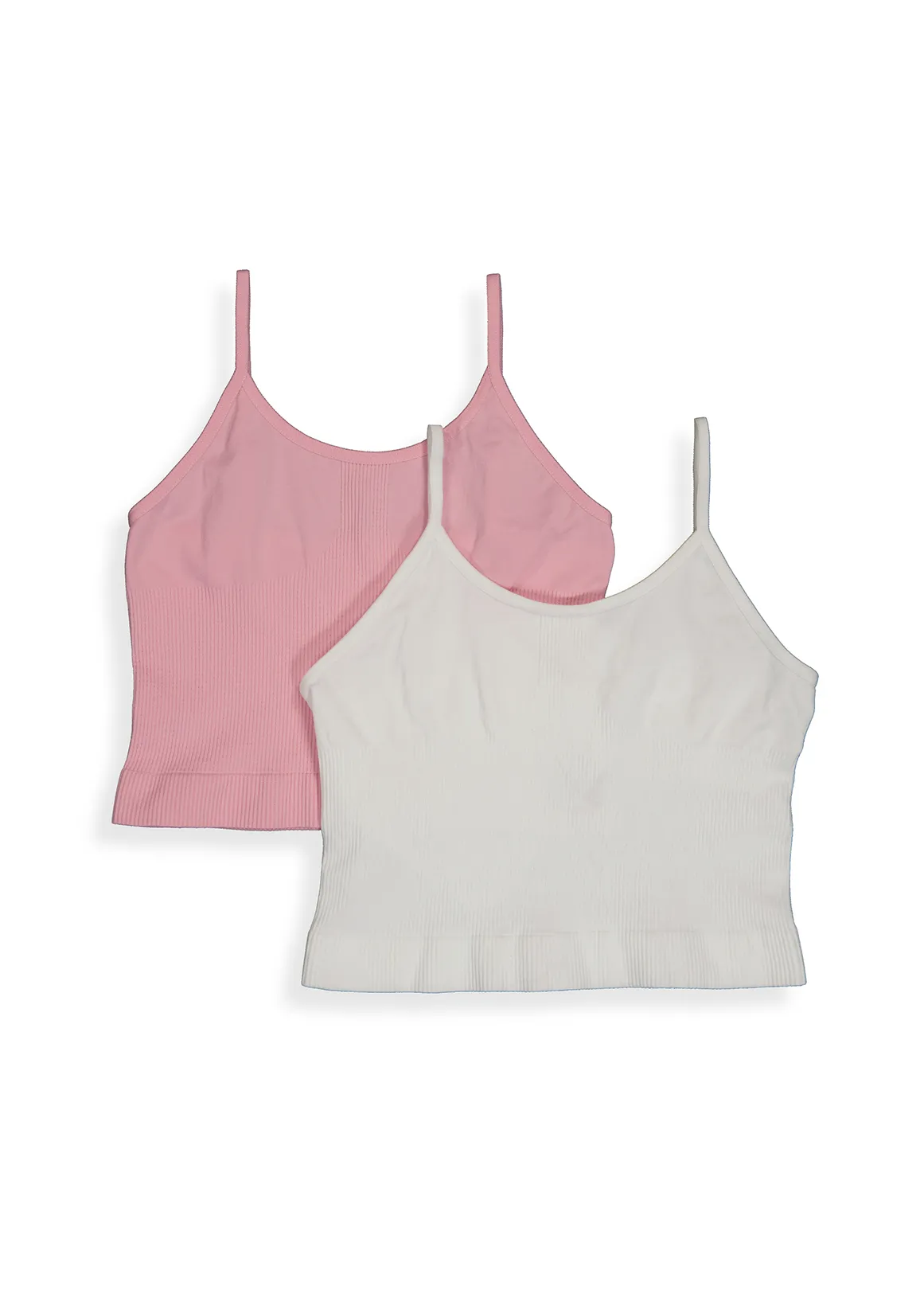 Seam Free Long Bralettes 2 Pack - X PINK