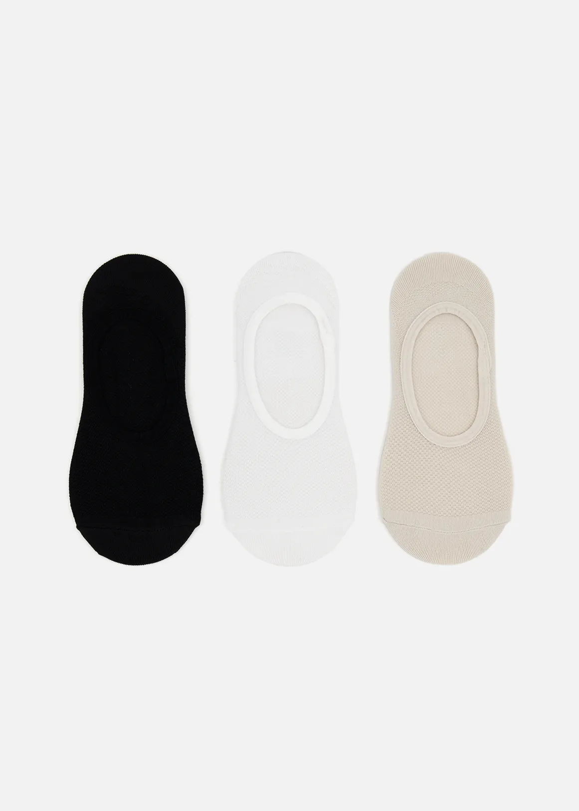 Seamless Trainer Liners 3 Pack - X WHITE
