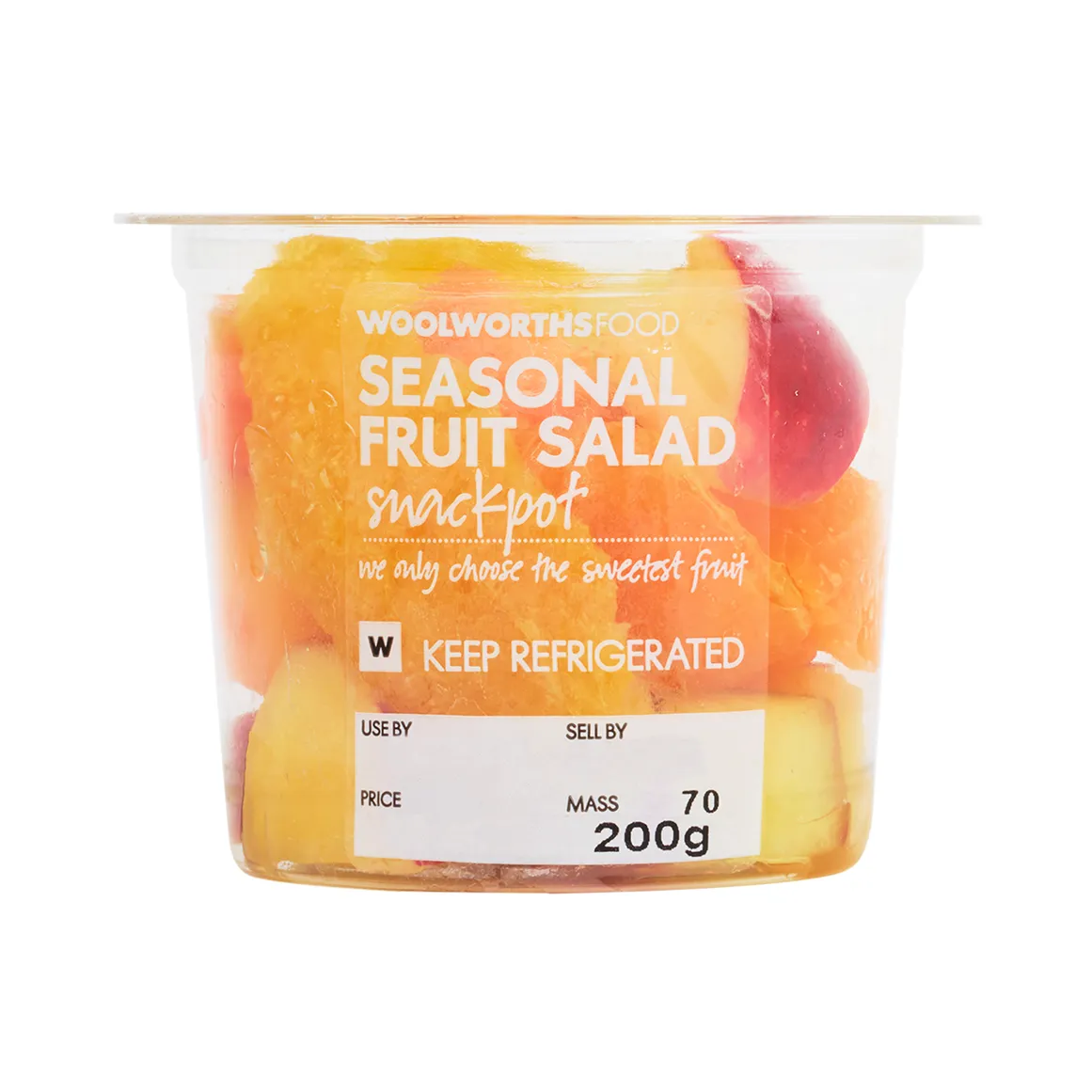 Seasonal Fruit Salad Snackpot 200 g