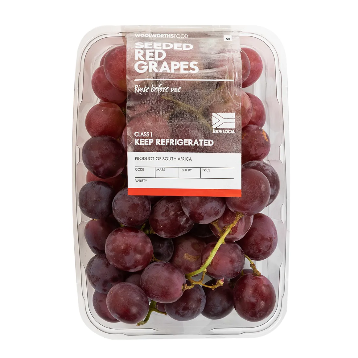 Seeded Red Grapes 500 g