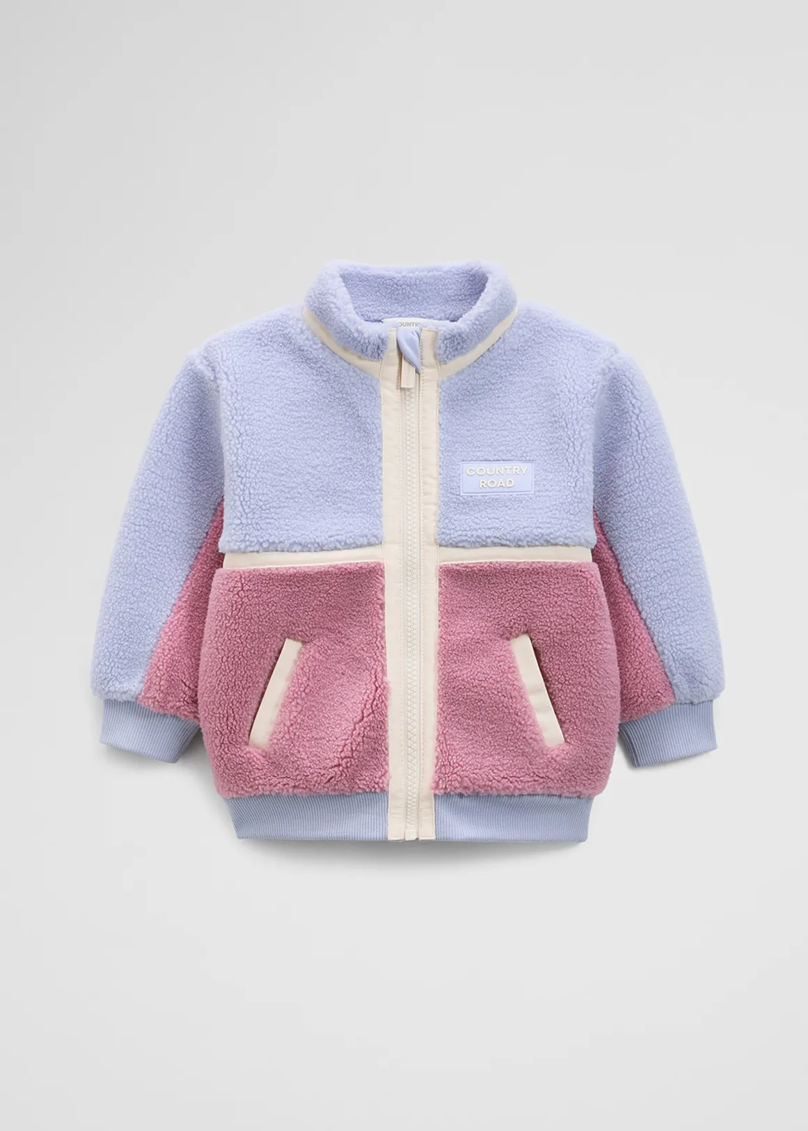 Sherpa Zip Thru - BLUEBELL MULTI