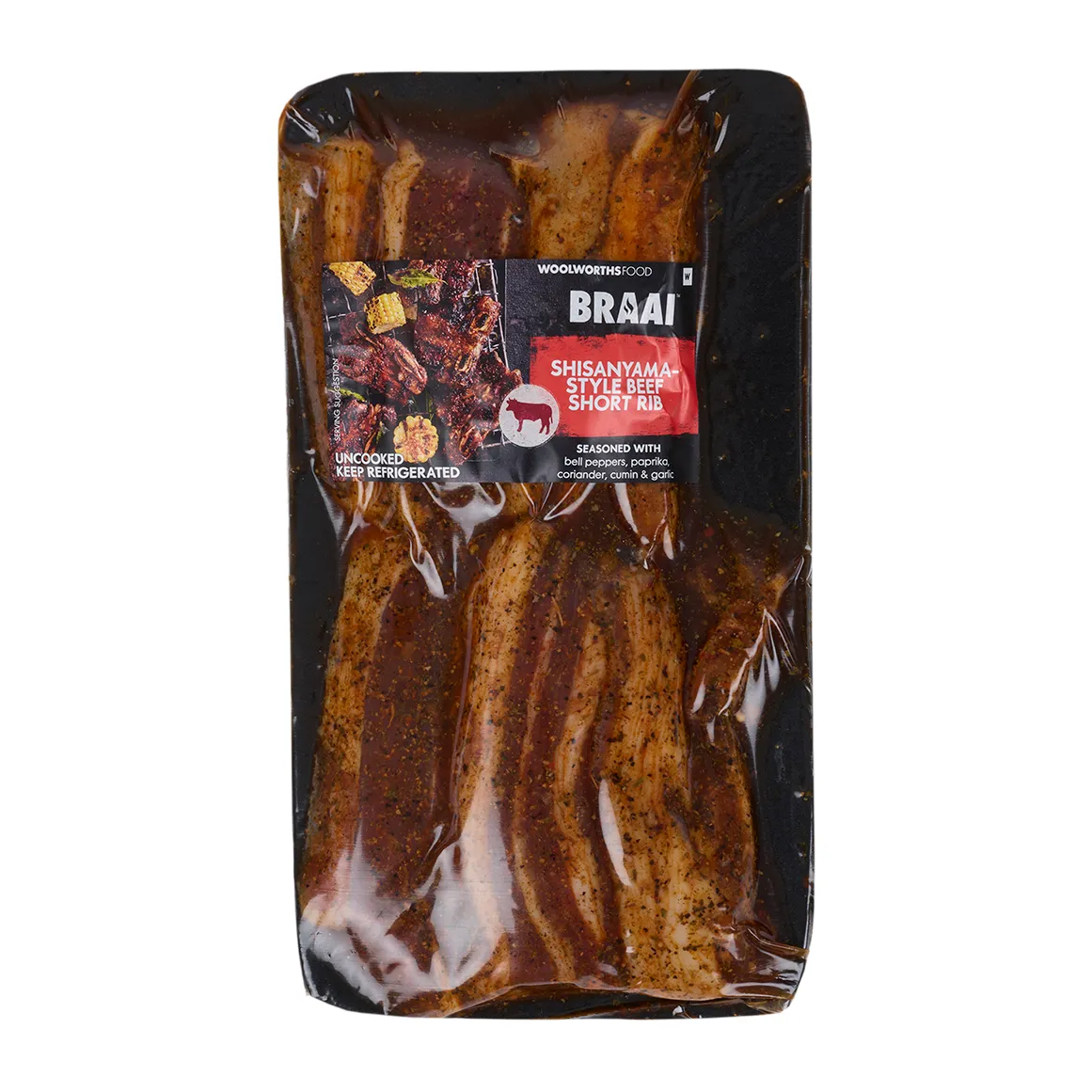 Shisanyama Style Beef Short Rib Avg 600 g