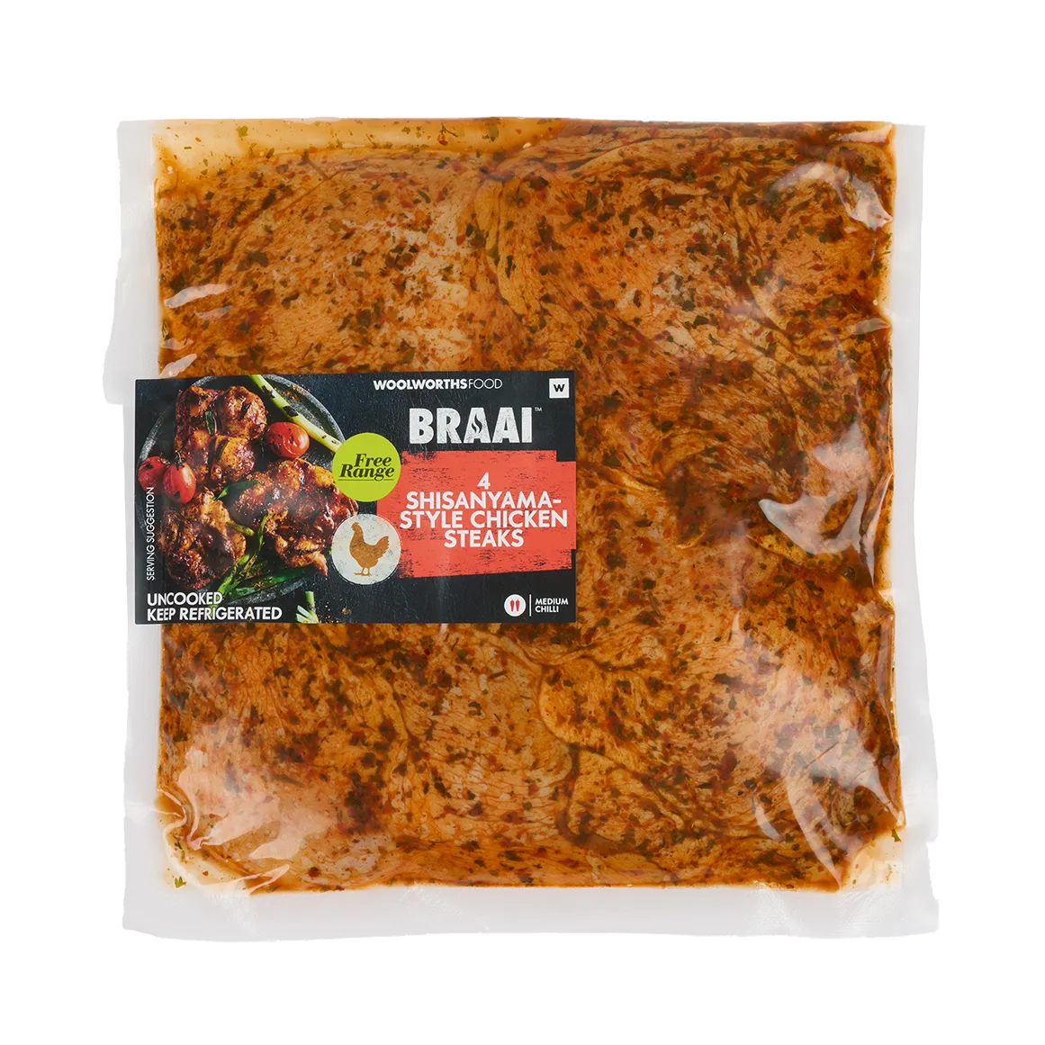 Shisanyama Style Free Range Chicken Steaks Avg 700 g