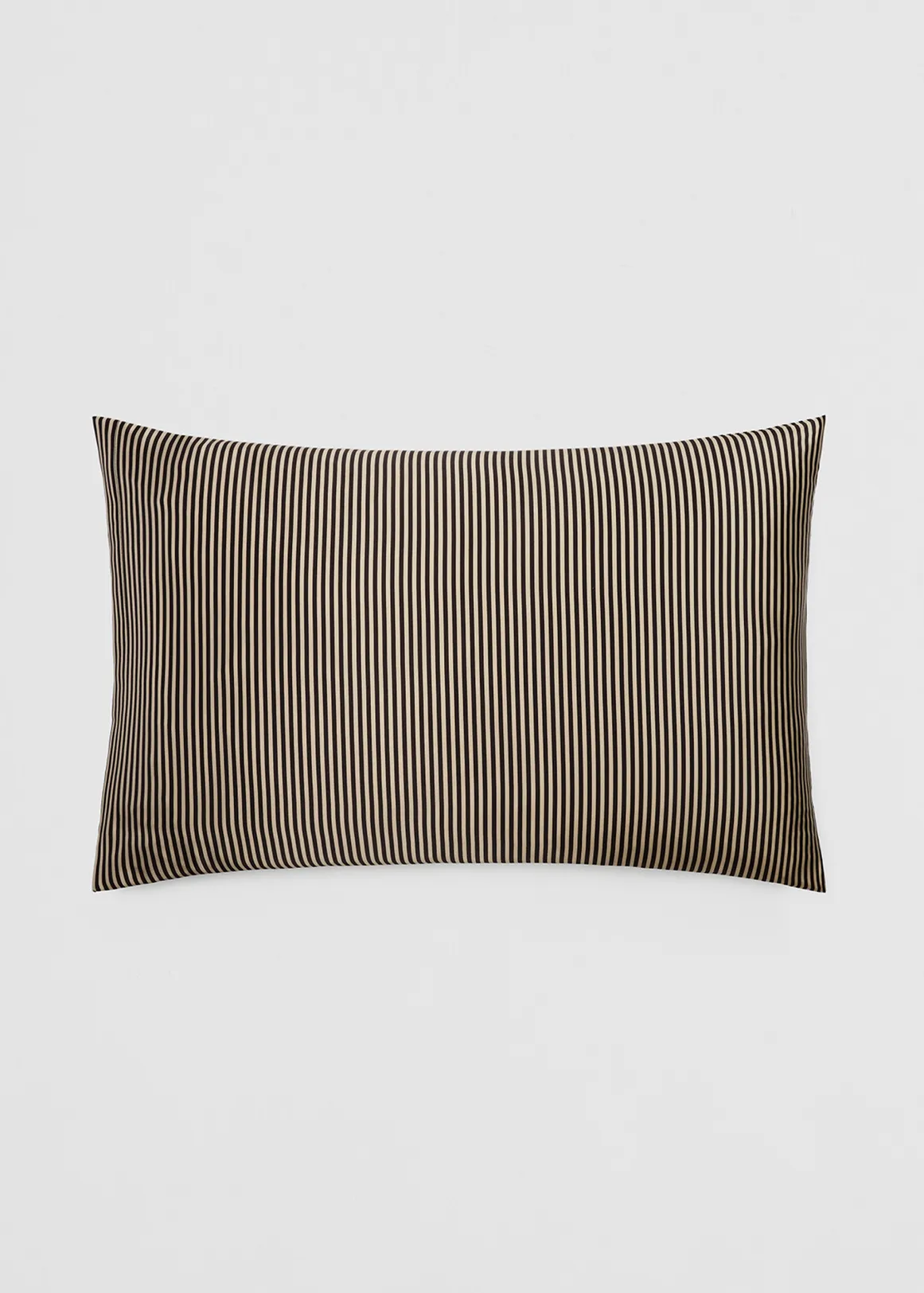 Silk Pillowcase - CHARCOAL STRIPE