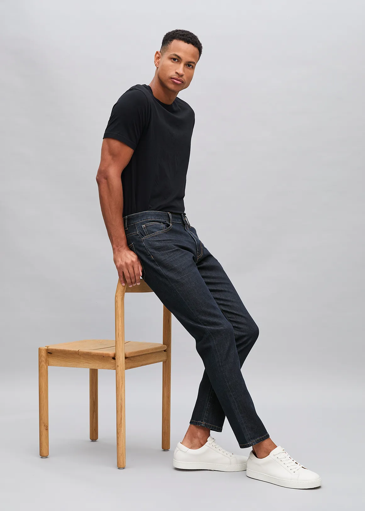 Slim Fit Jeans - DEEP BLUE