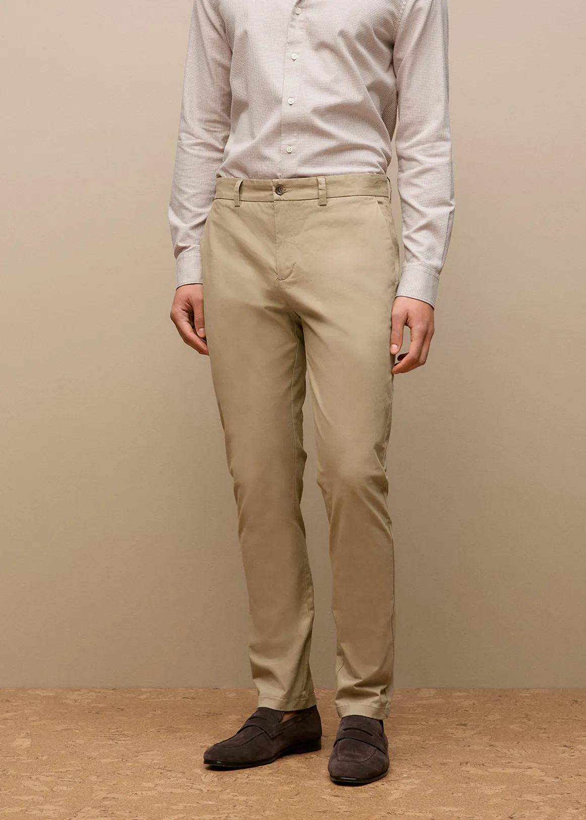 Slim Fit Modern Chino Pant - DESERT