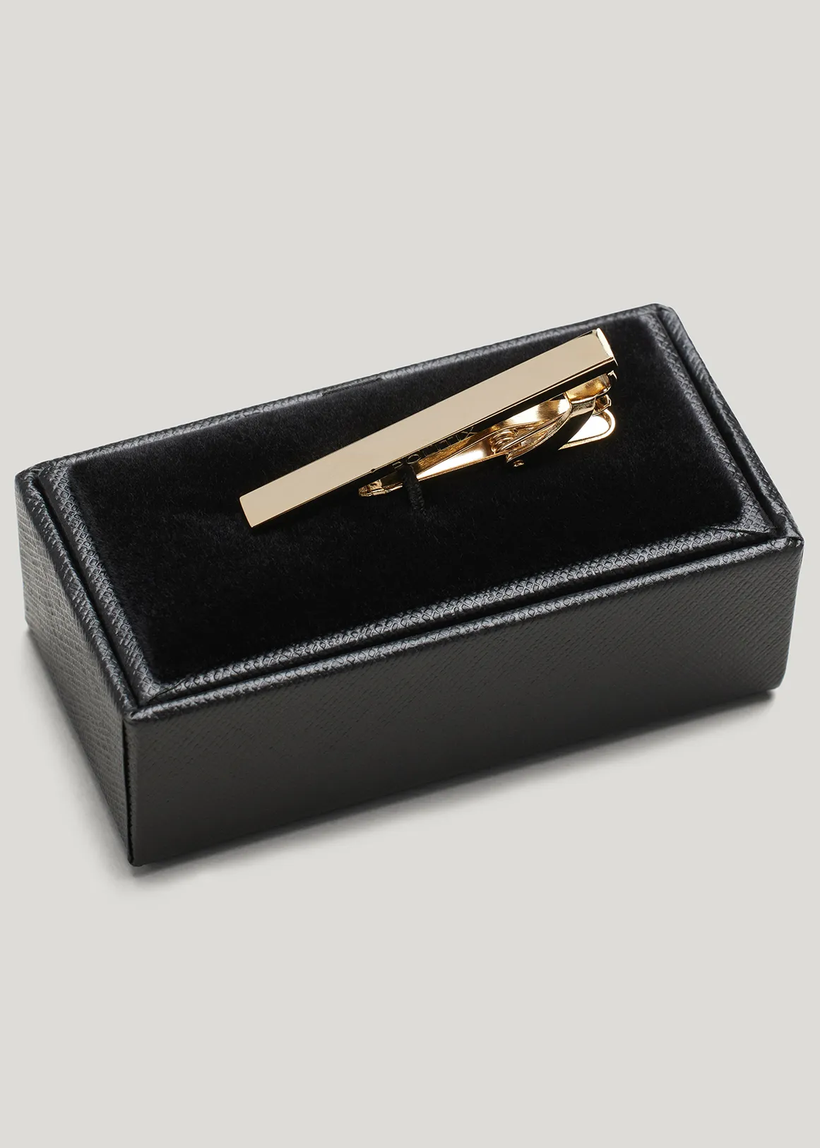 Slim Line Metal Tie Pin - GOLD