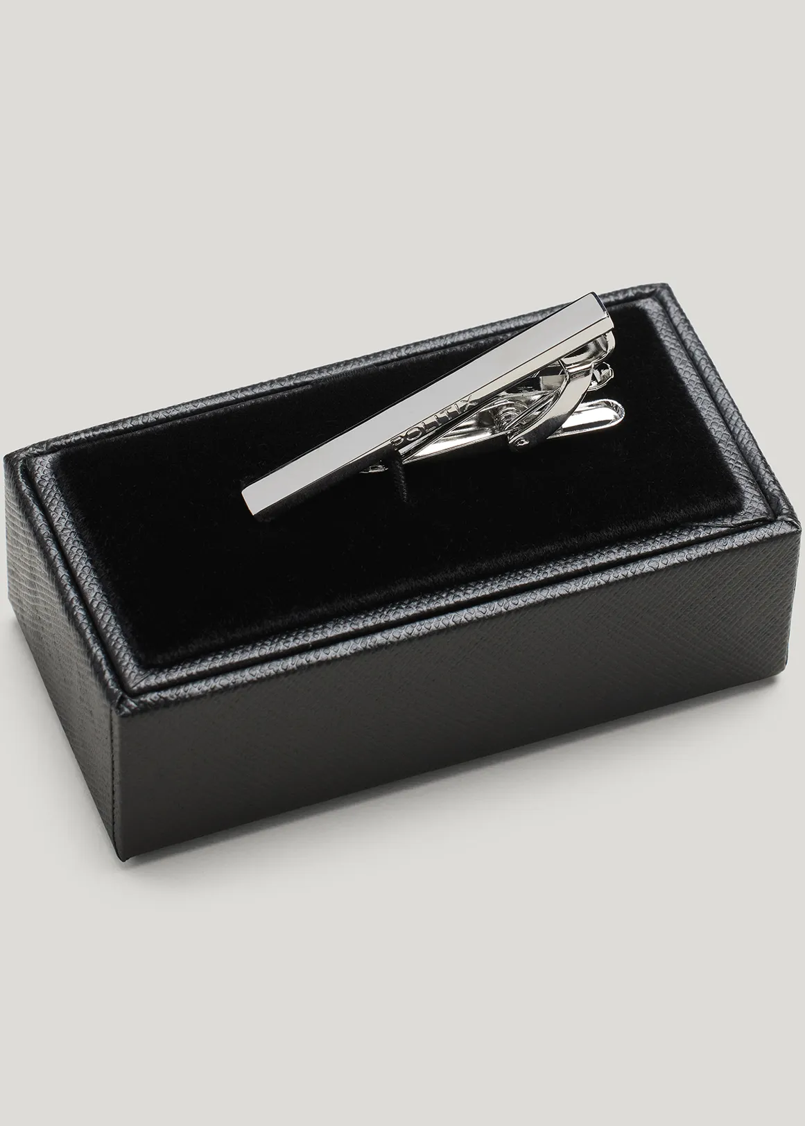 Slim Line Metal Tie Pin - SILVER