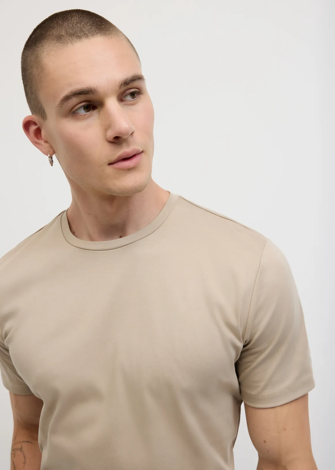 Slim Travel Tee - FAWN