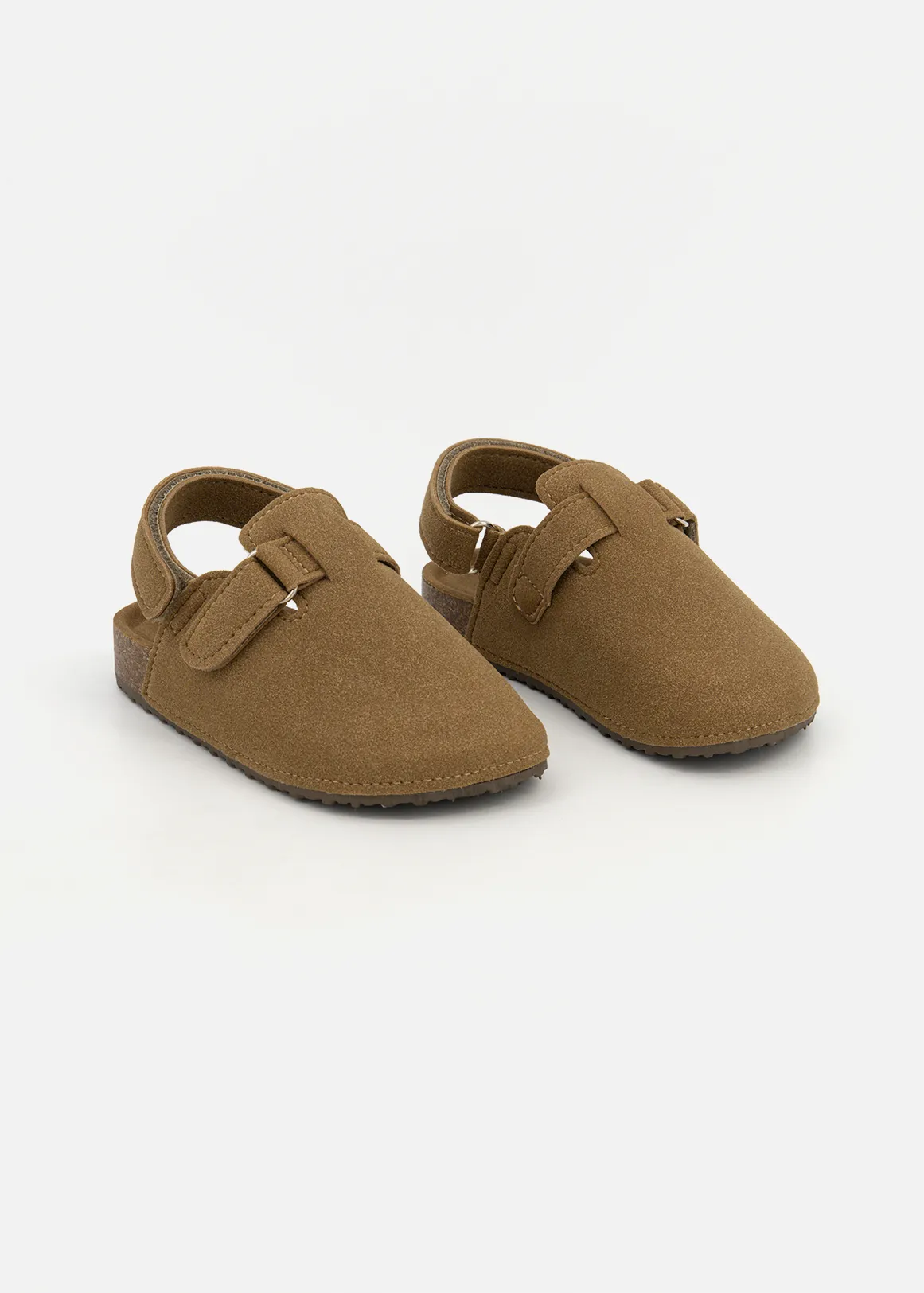 Slingback Clogs (Size 5-13) Younger Boy - TAUPE