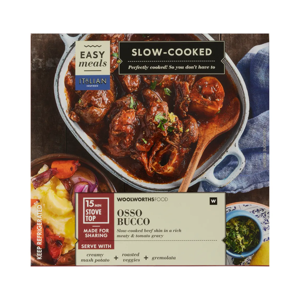 Slow Cooked Osso Bucco Avg 1 kg
