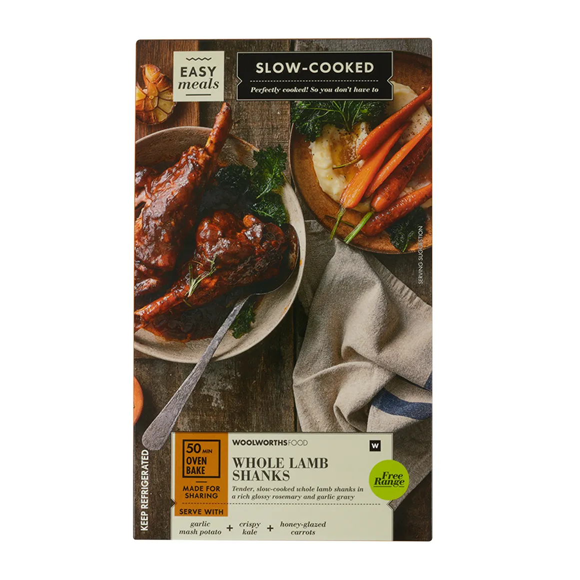 Slow Cooked Whole Lamb Shanks Avg 1.5 kg