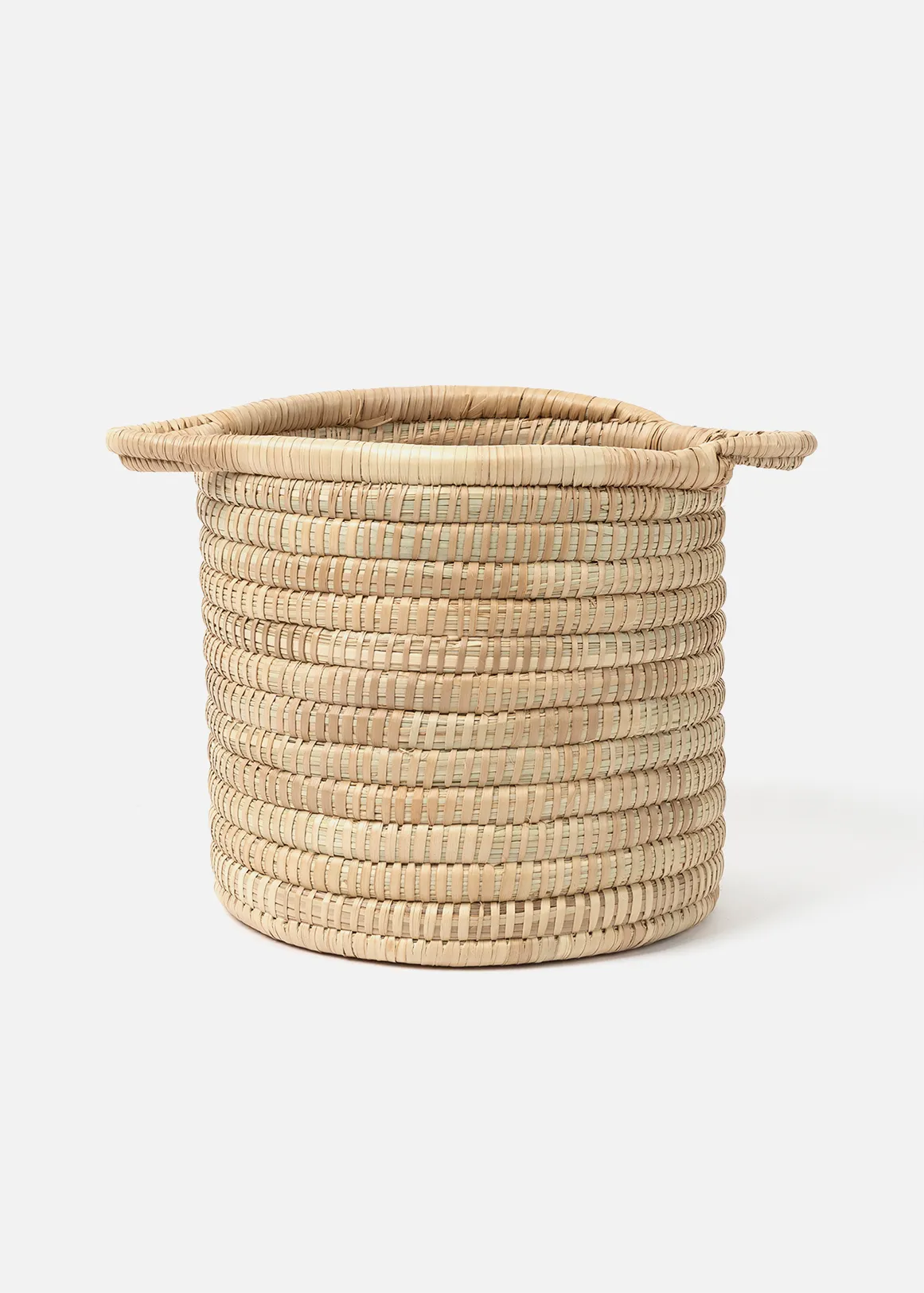 Small Basket with Handles - NATURAL