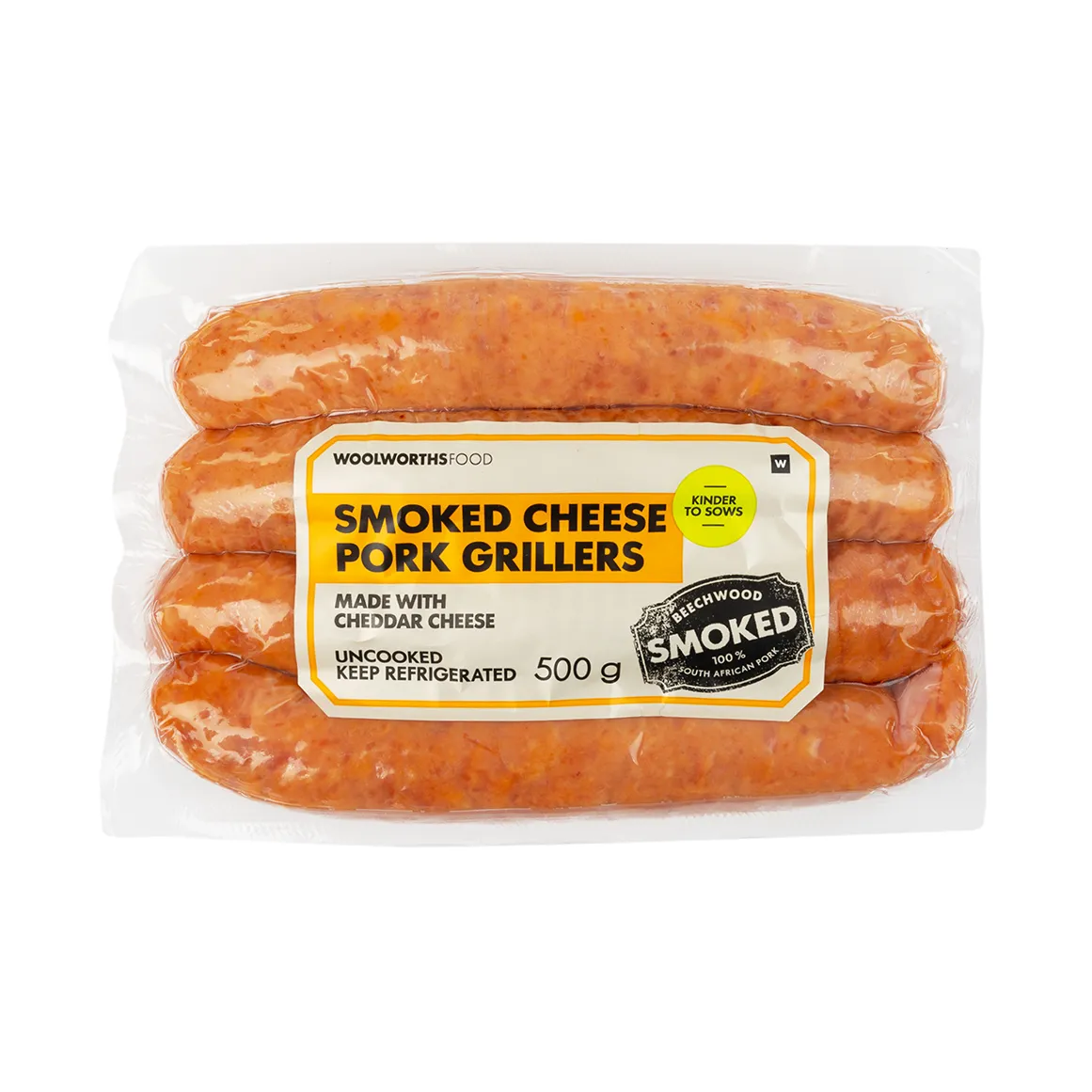 Smoked Cheese Pork Grillers 500 g