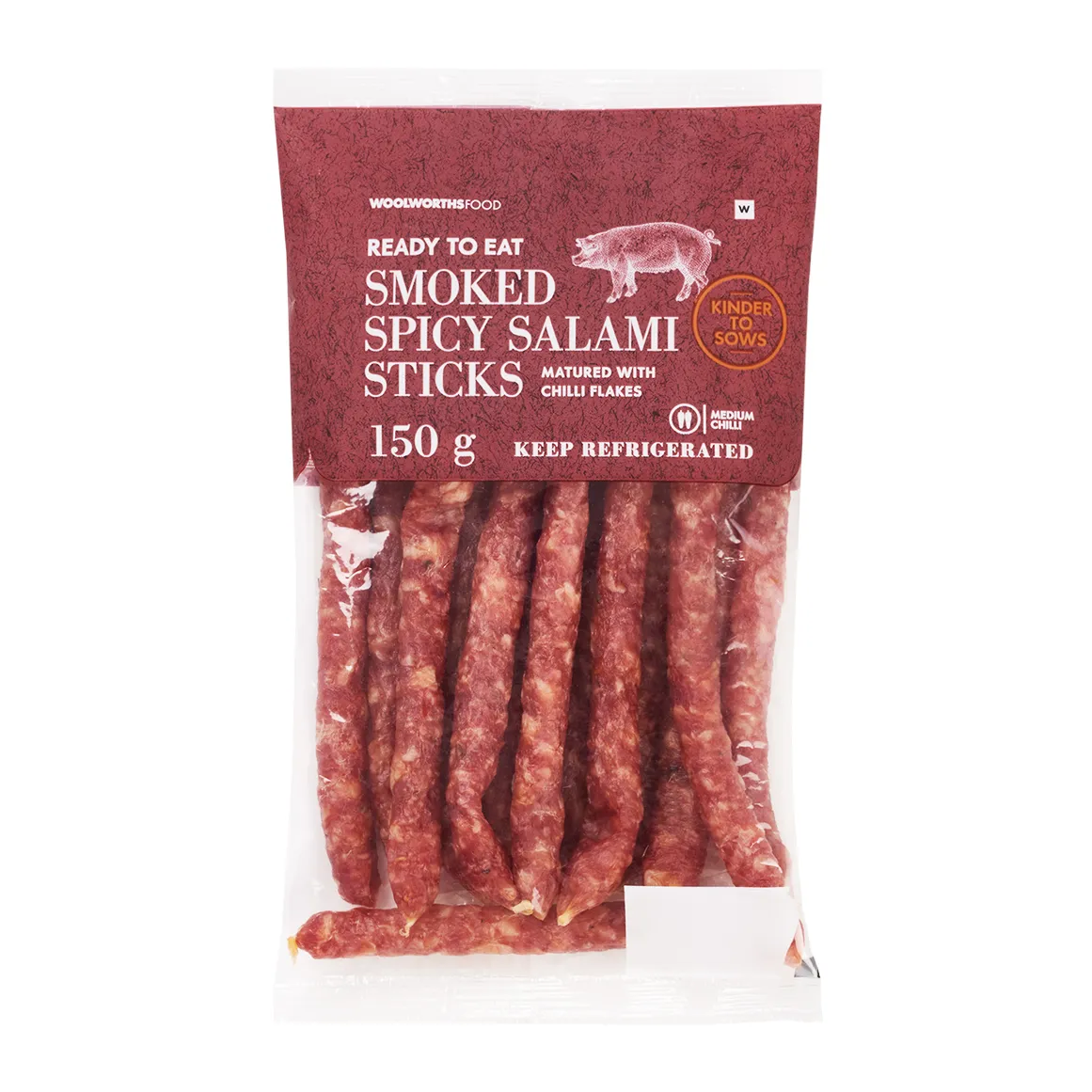 Smoked Spicy Salami Sticks 150 g