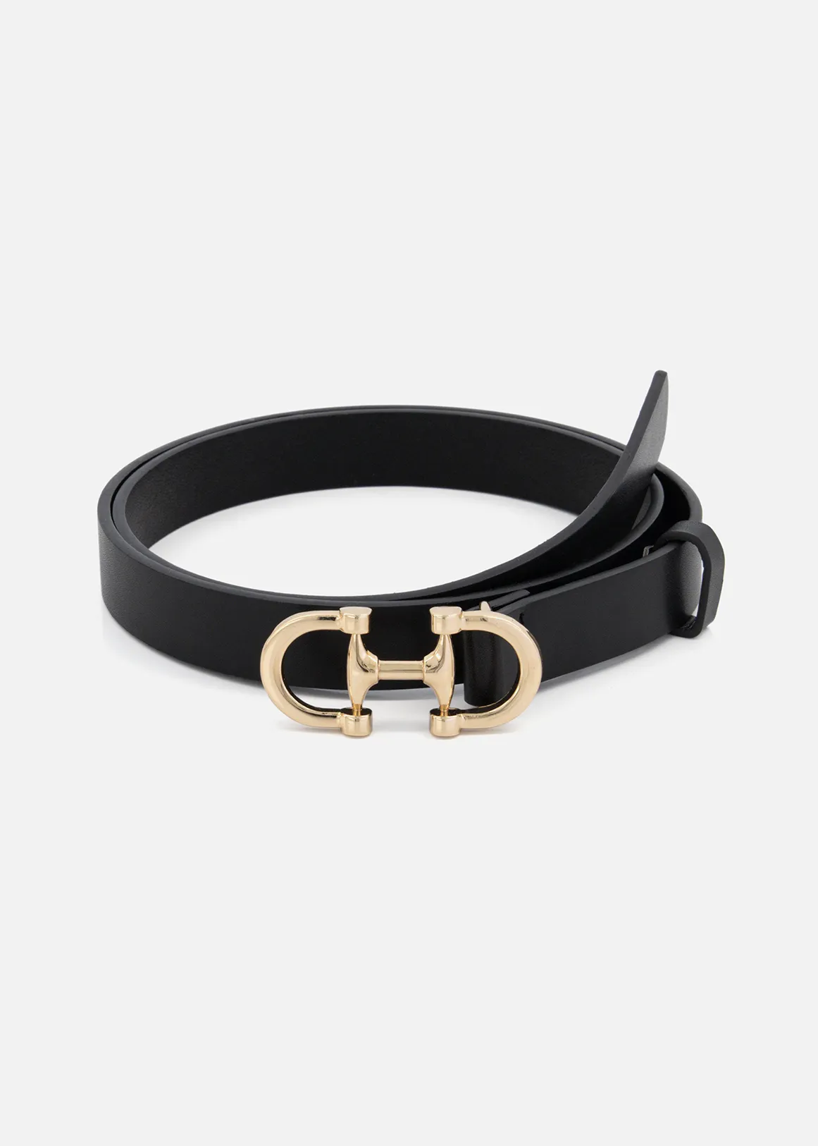 Snaffle Trim Belt - BLACK