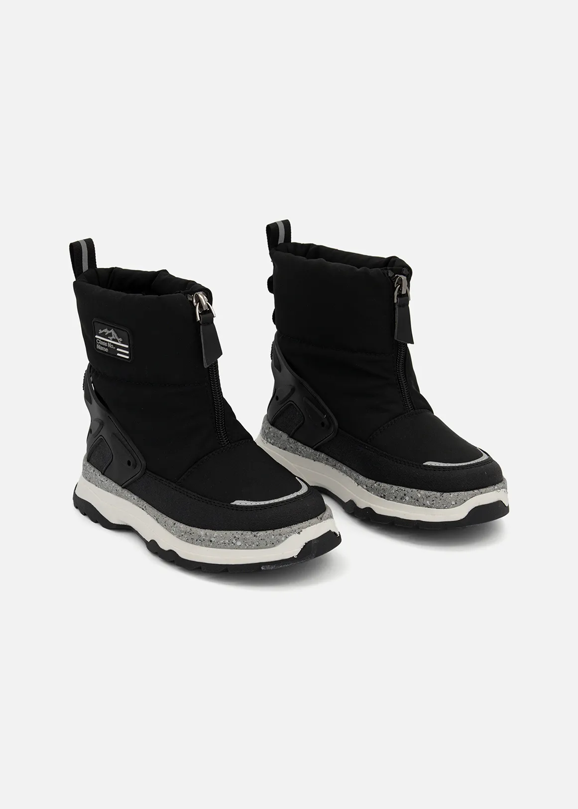 Snow Boots (Size12-6) Older Boy - BLACK