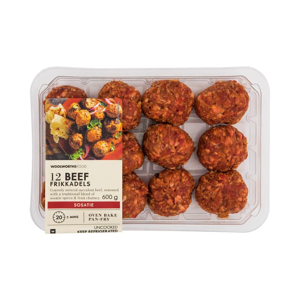 Sosatie Beef Frikkadels 600 g